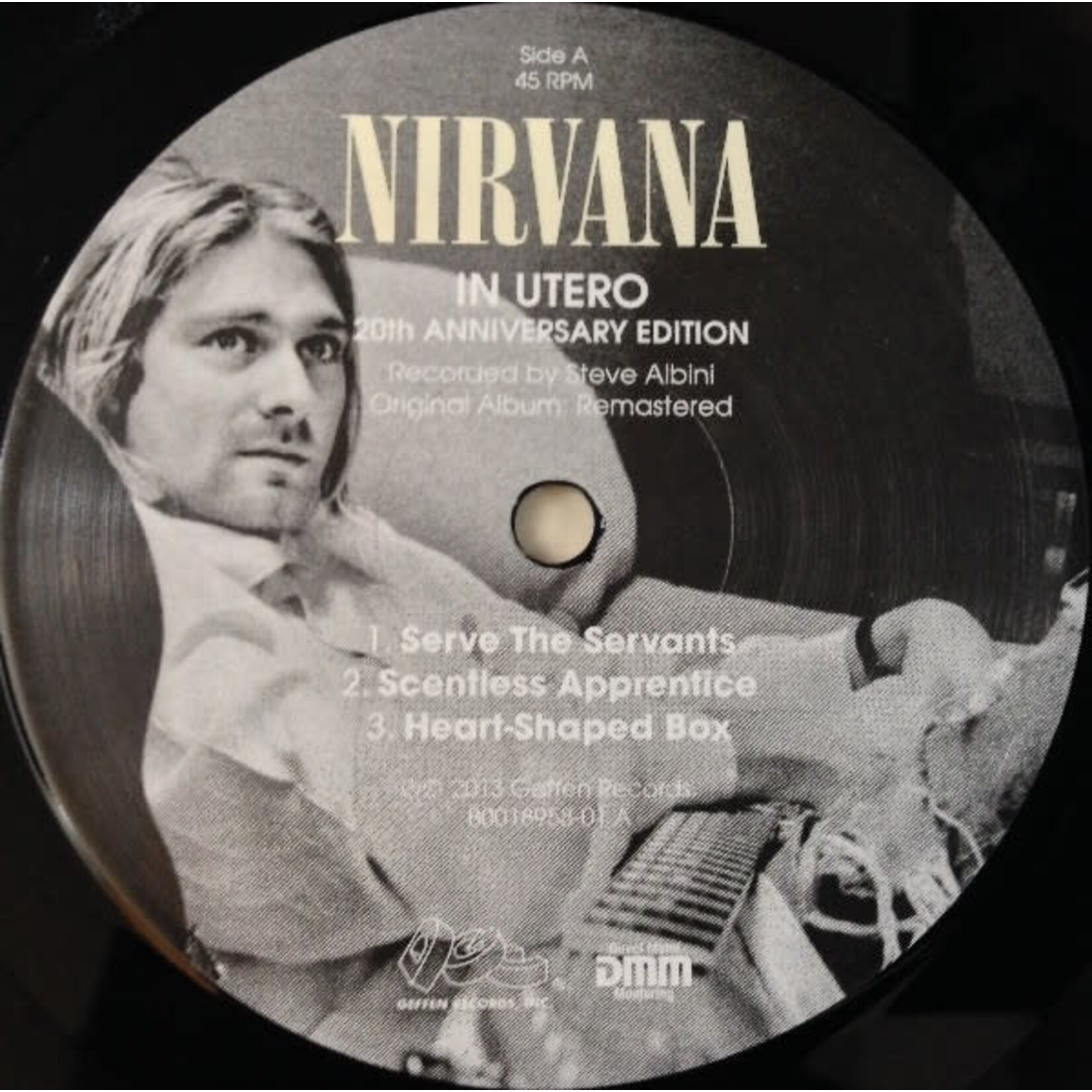 Nirvana: In Utero (2013, USA, Ltd Ed Remaster, VG+)  [GEFFEN]