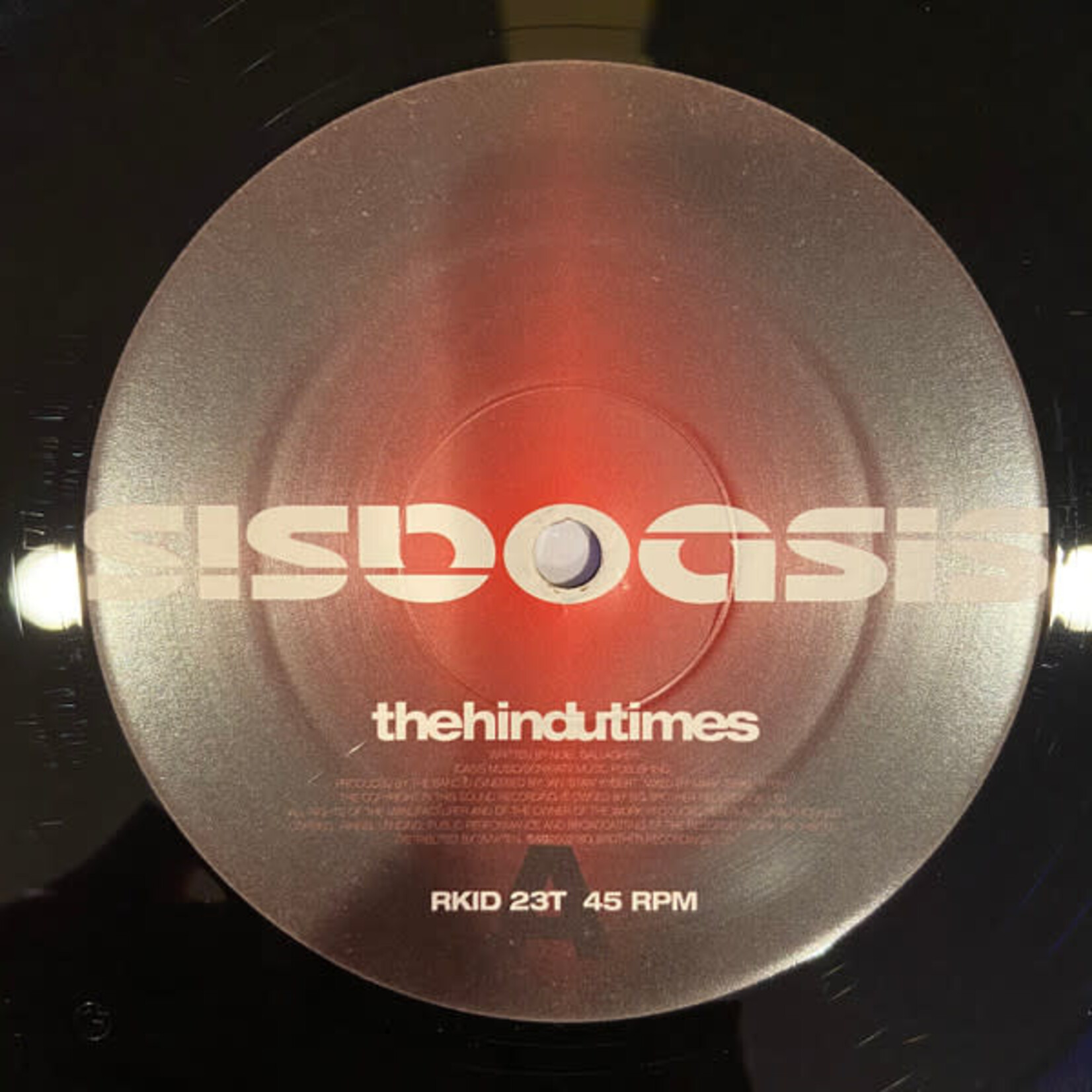 [Kollectible Vinyl] Oasis: The Hindu Times [KOLLECTIBLES]