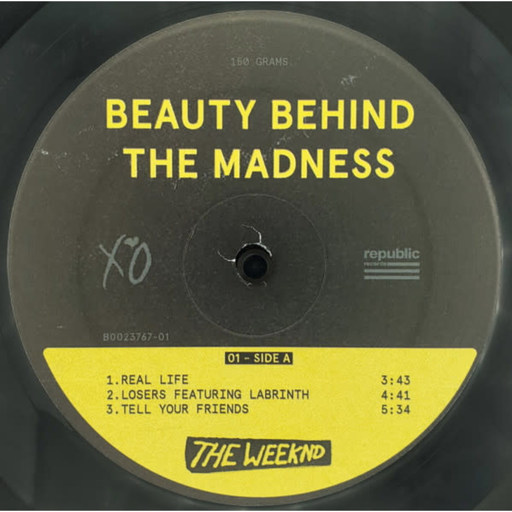 The Weeknd: Beauty Behind the Madness (2015, USA, Promo, Hip-Hop, VG+) [REPUBLIC]