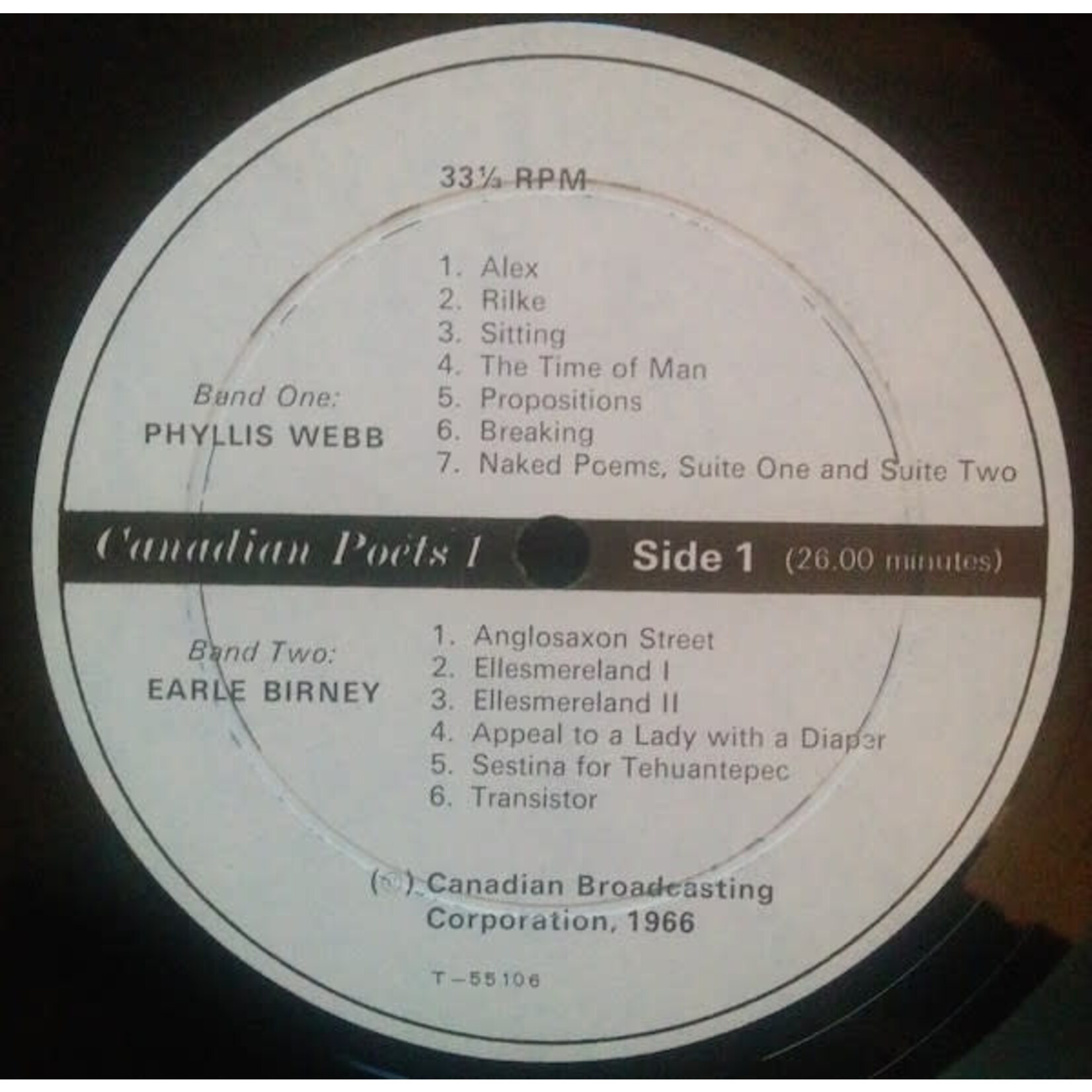 Phyllis Webb, Earle Birney, John Newlove, Alfred Purdy, Irving Layton, Leonard Cohen, George Bowering, Gwendolyn Macewen: Canadian Poets 1  [KOLLECTIBLES]