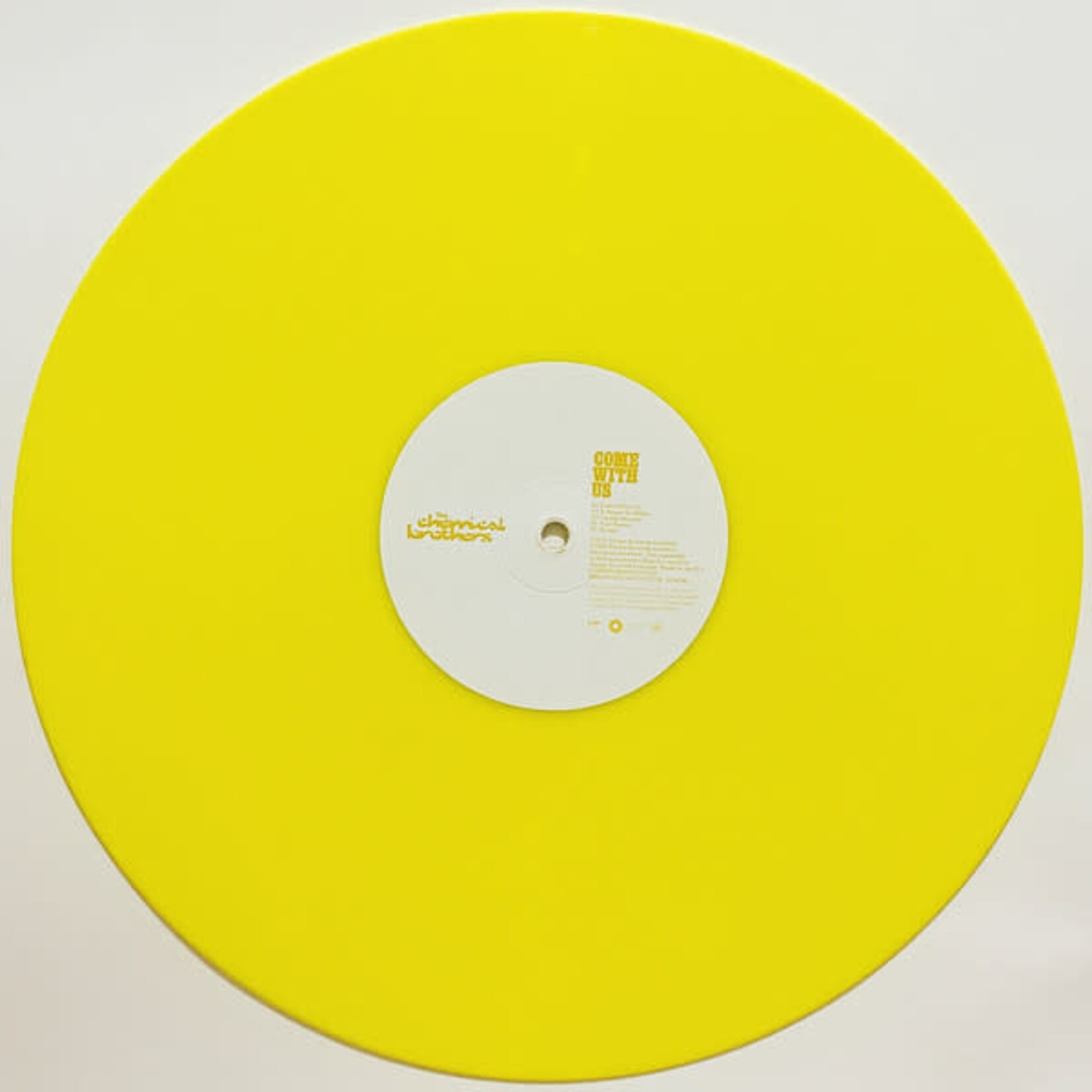 [New] Chemical Brothers: Come With Us (2LP, yellow vinyl reissue) [USM]
