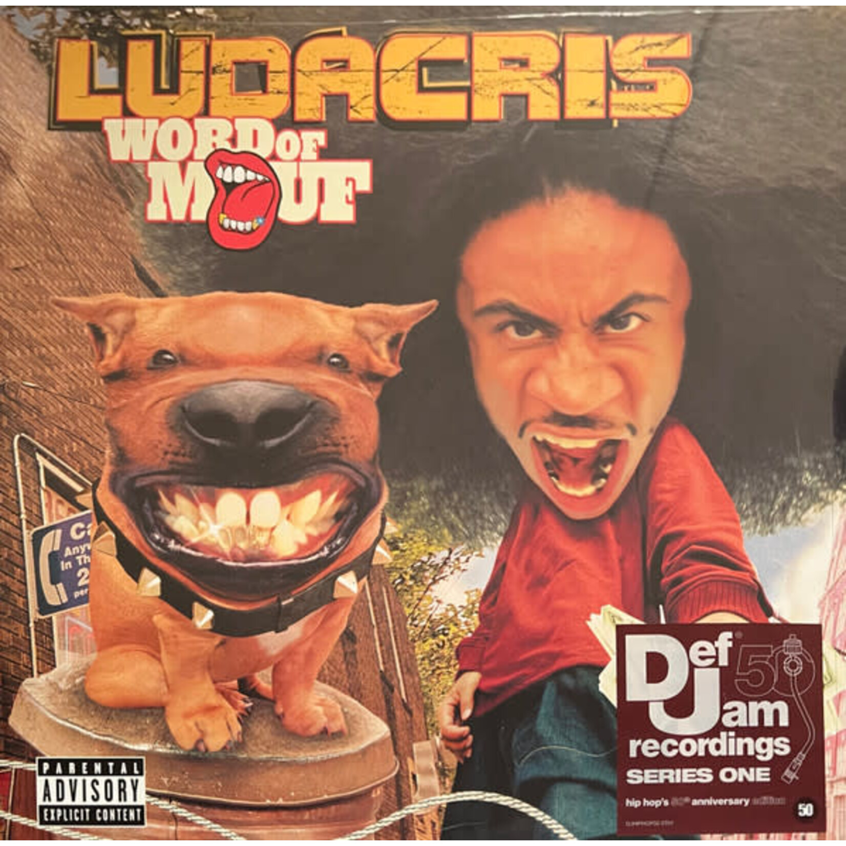 [New Vinyl] Ludacris: Word of Mouf (2LP, fruit punch color vinyl) [DEF JAM]