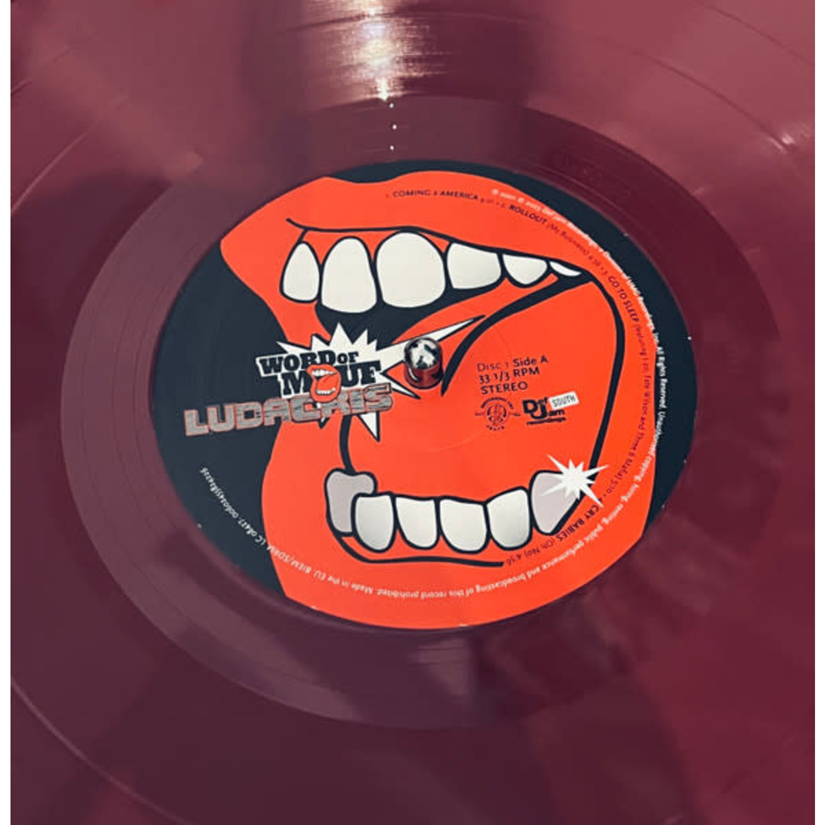 [New Vinyl] Ludacris: Word of Mouf (2LP, fruit punch color vinyl) [DEF JAM]