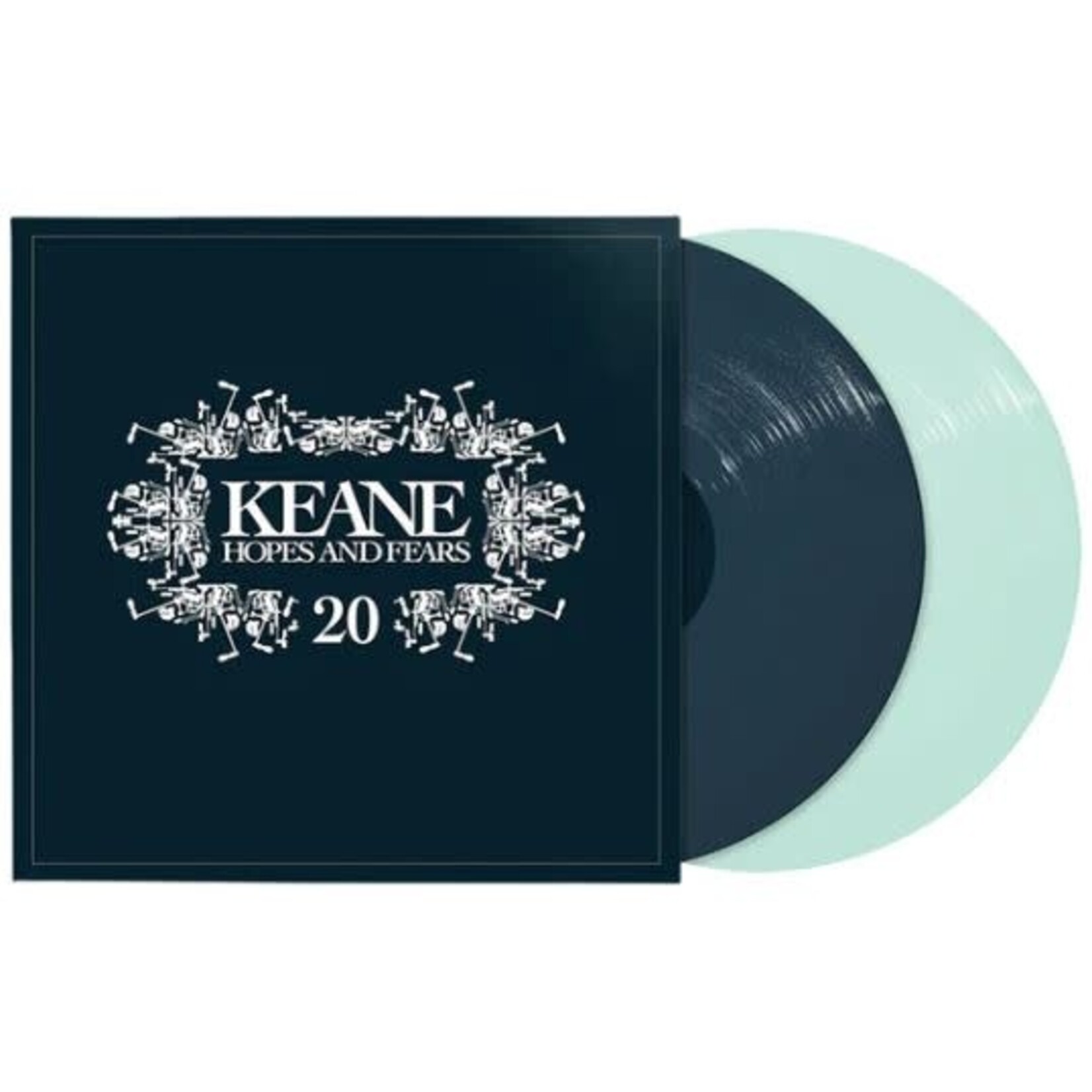 [New] Keane: Hopes and Fears (2LP, 20th Anniversary Edition, green & grey viny, expanded edition) [USM]