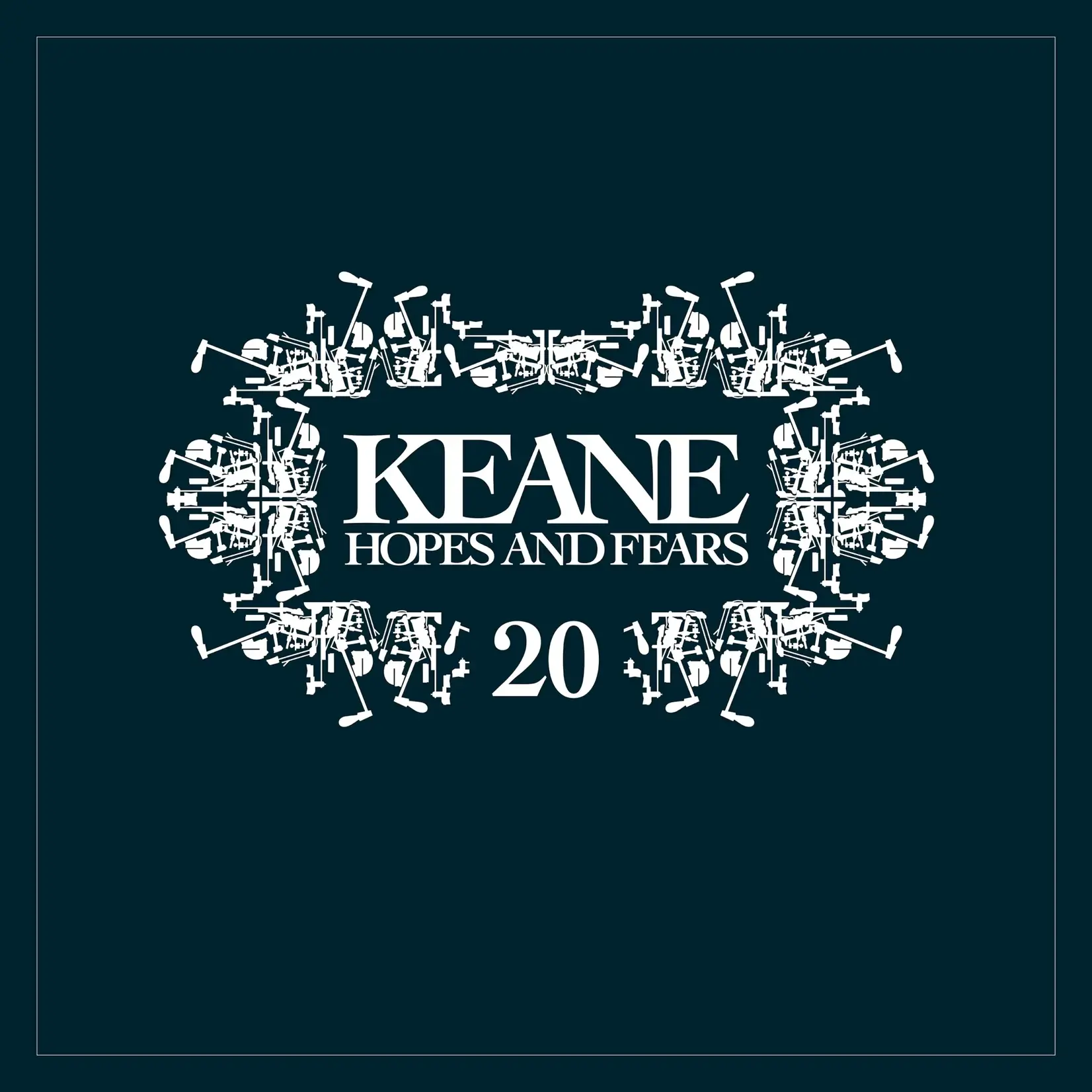 [New] Keane: Hopes and Fears (2LP, 20th Anniversary Edition, green & grey viny, expanded edition) [USM]