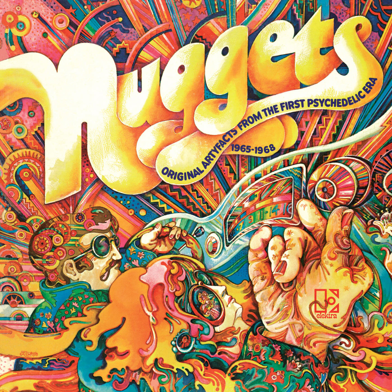[New Vinyl] Various Artists: Nuggets: Original Artyfacts..(2LP, psychedelic color vinyl, indie exclusive) [RHINO]