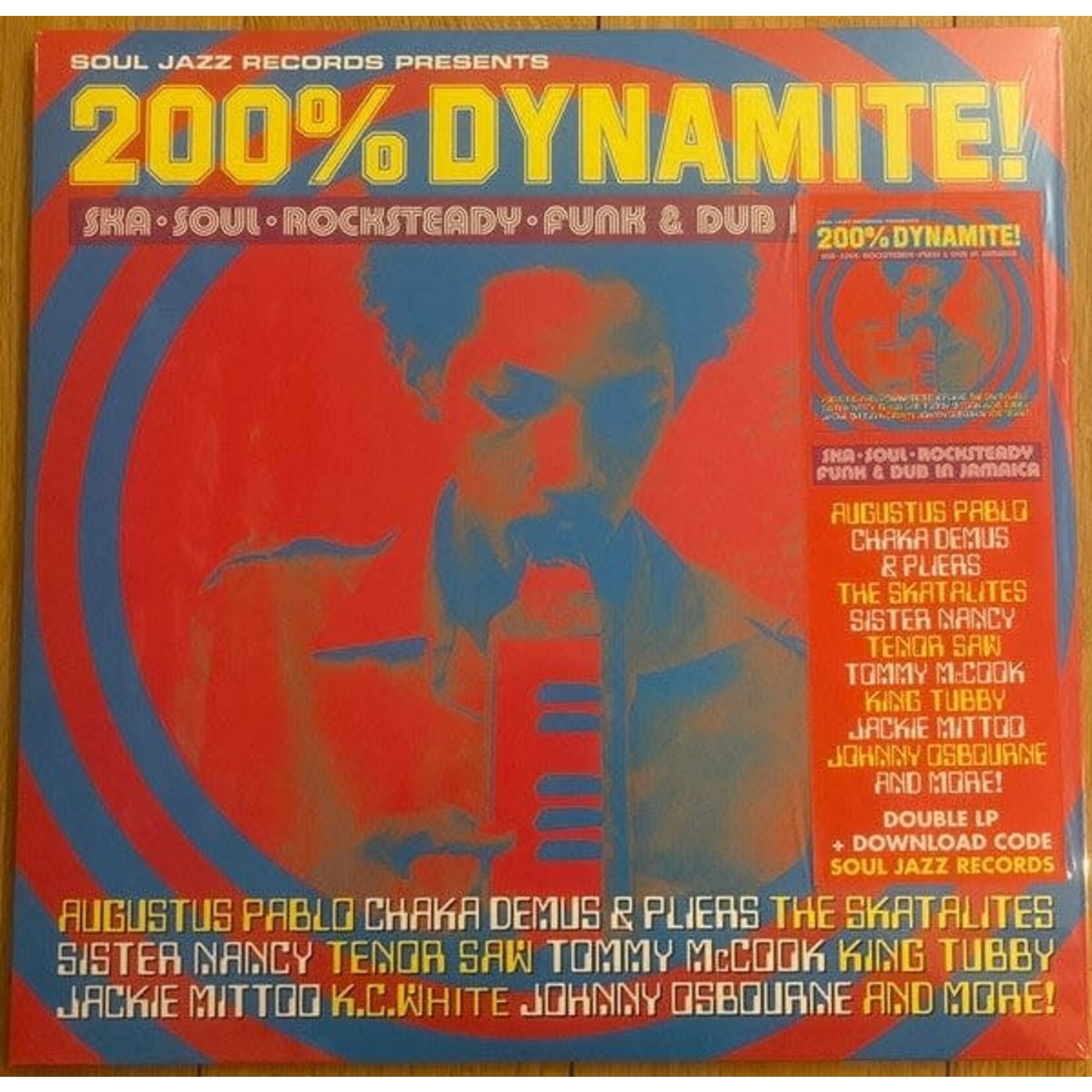 [New] Various Artists - Soul Jazz Records presents - 200% Dynamite! Ska, Soul, Rocksteady, Funk & Dub In Jamaica [SOUL JAZZ]