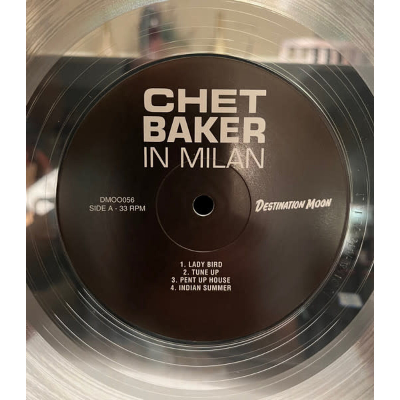 [New Vinyl] Baker, Chet: In Milan (clear vinyl) [DESTINATION MOON]