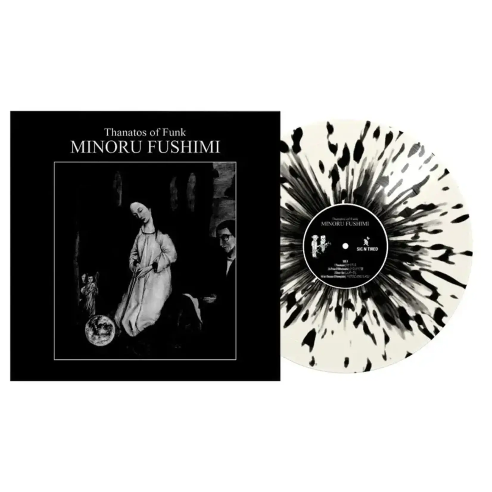 [New Vinyl] Fushimi, Minoru: Thanatos Of Funk (clear vinyl w/ black splatter) [SIC RECORDS]