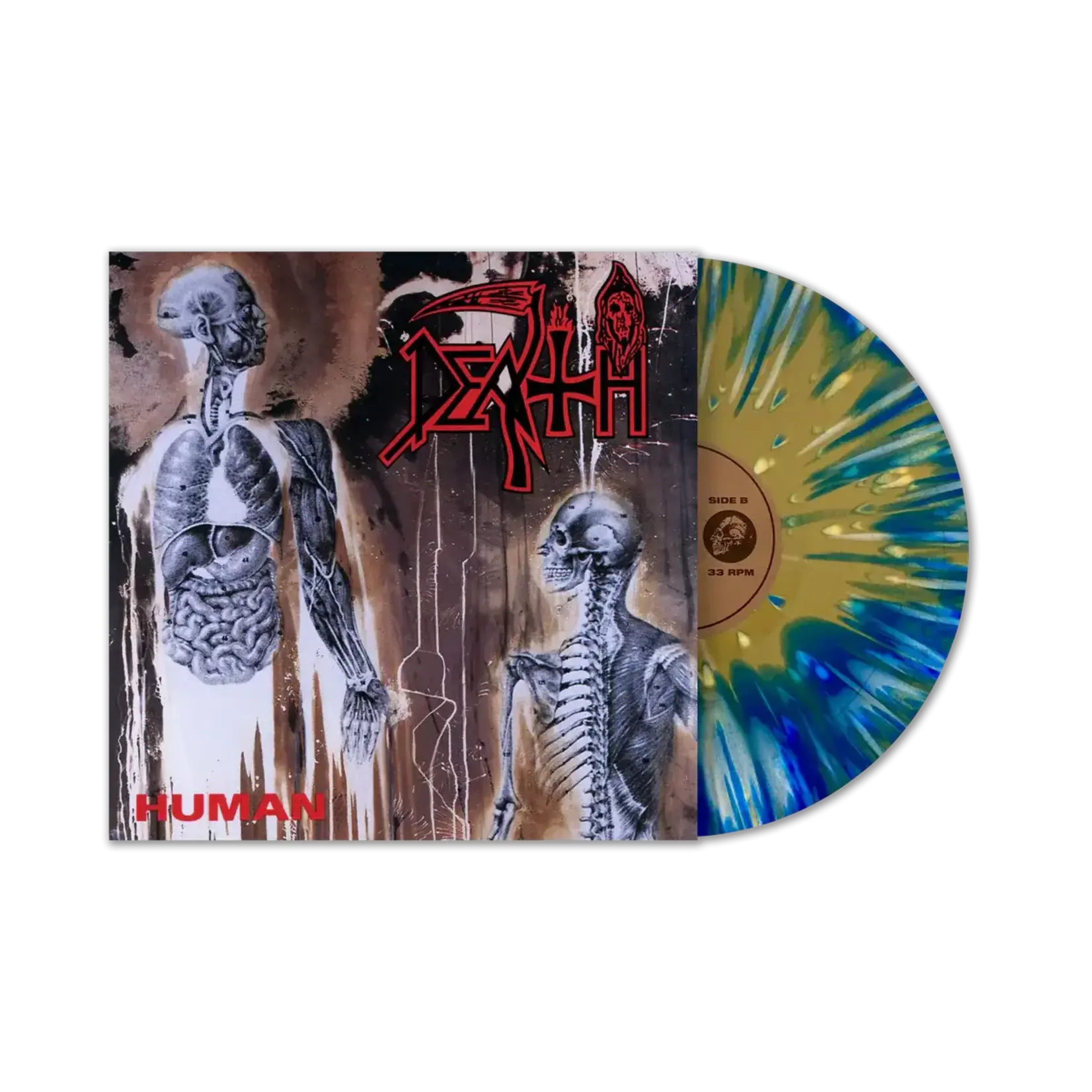 [New Vinyl] Death: Human (tri-color w/splatter [Relapse]