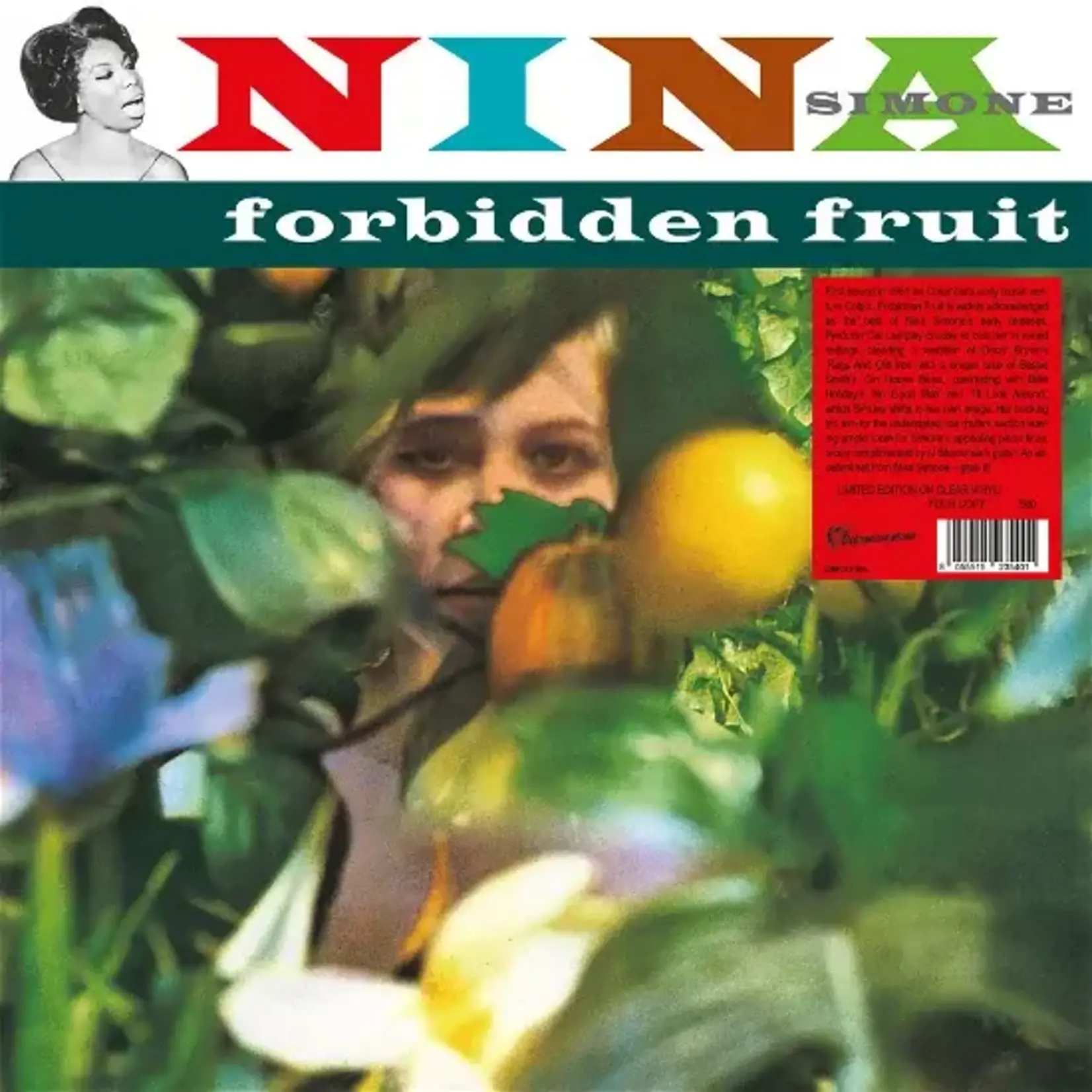 [New] Simone, Nina: Forbidden Fruit (clear vinyl) [DESTINATION MOON]