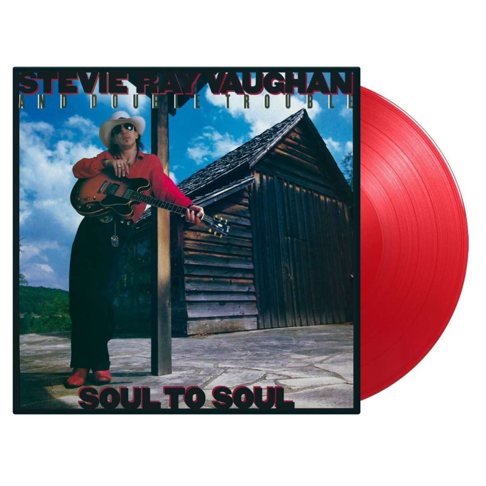 [New] Vaughan, Stevie Ray: Soul To Soul (clear red vinyl) [MUSIC ON VINYL]