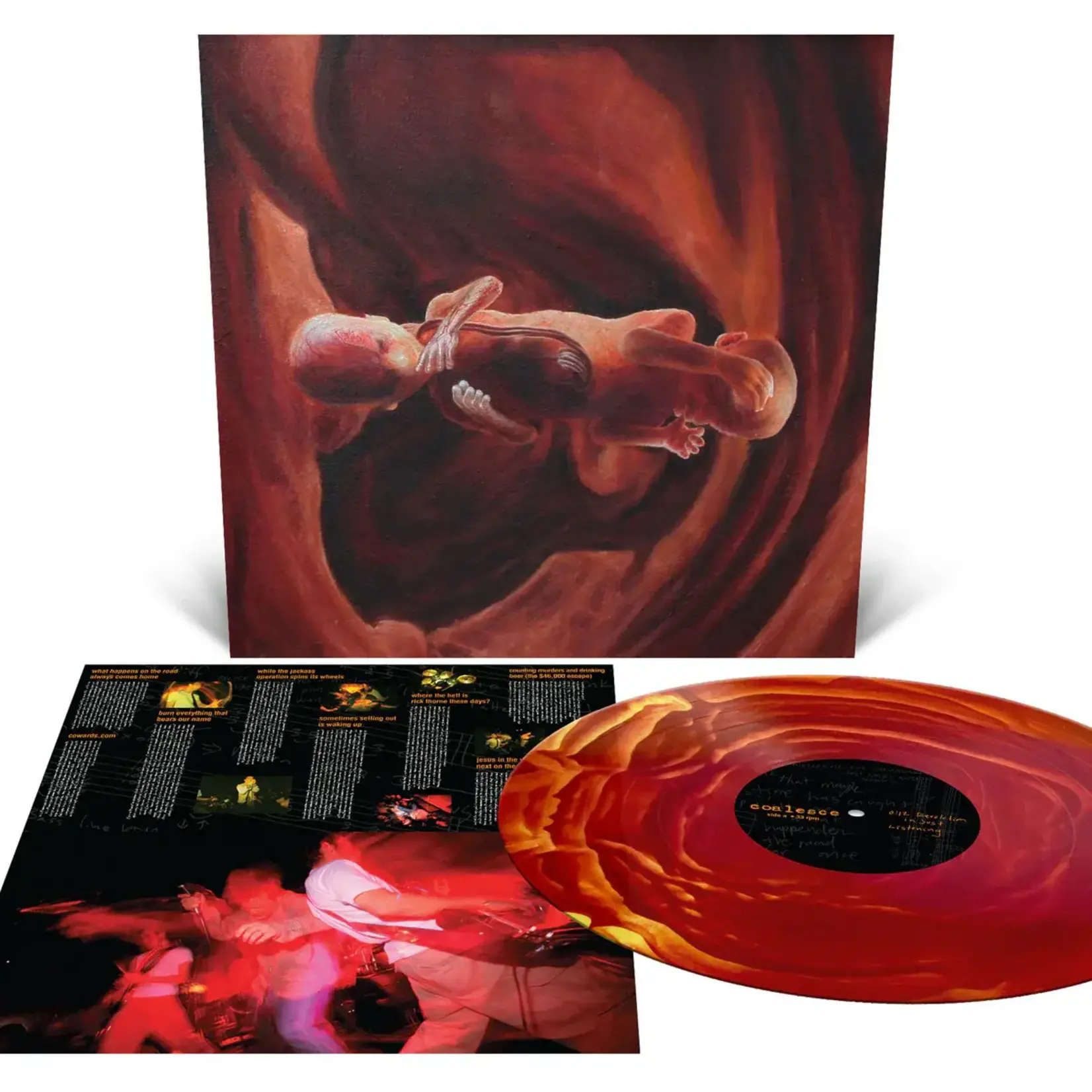[New] Coalesce: 0:12 Revolution in Just Listening (swirly merge vinyl) [RELAPSE]
