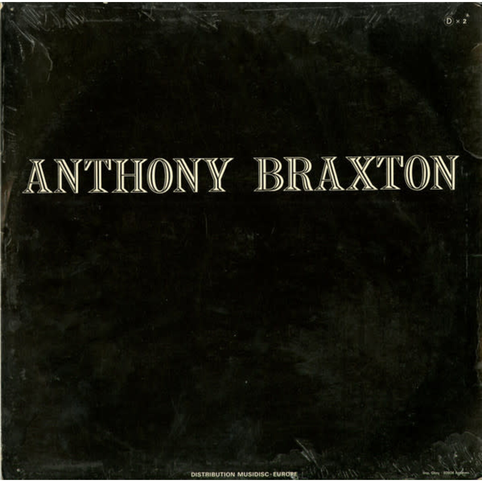 [Kollectible Vinyl] Braxton, Anthony: Saxophone Improvisations Series F. (1972, France, Sealed) [AMERICA RECORDS]