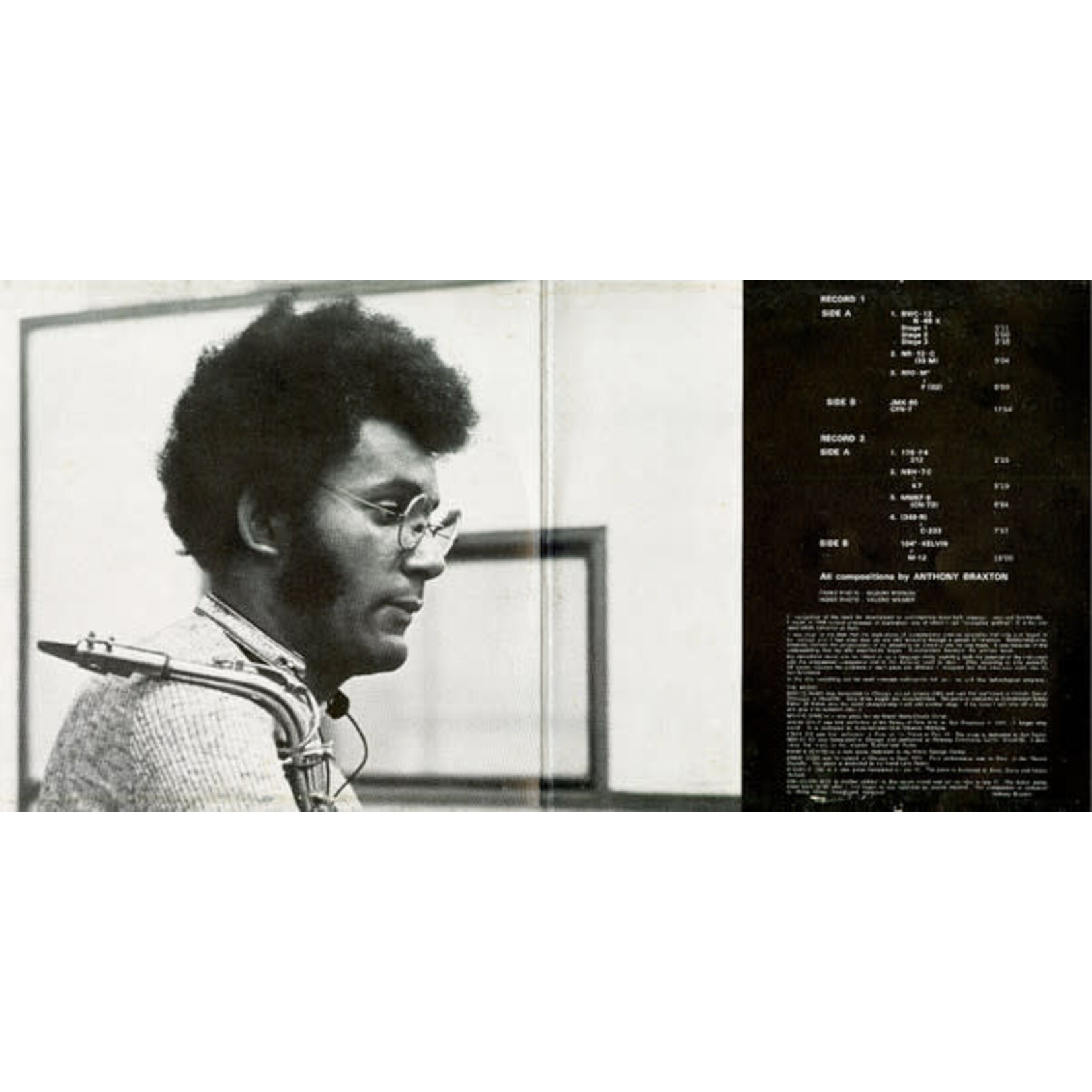 [Kollectible Vinyl] Braxton, Anthony: Saxophone Improvisations Series F. (1972, France, Sealed) [AMERICA RECORDS]