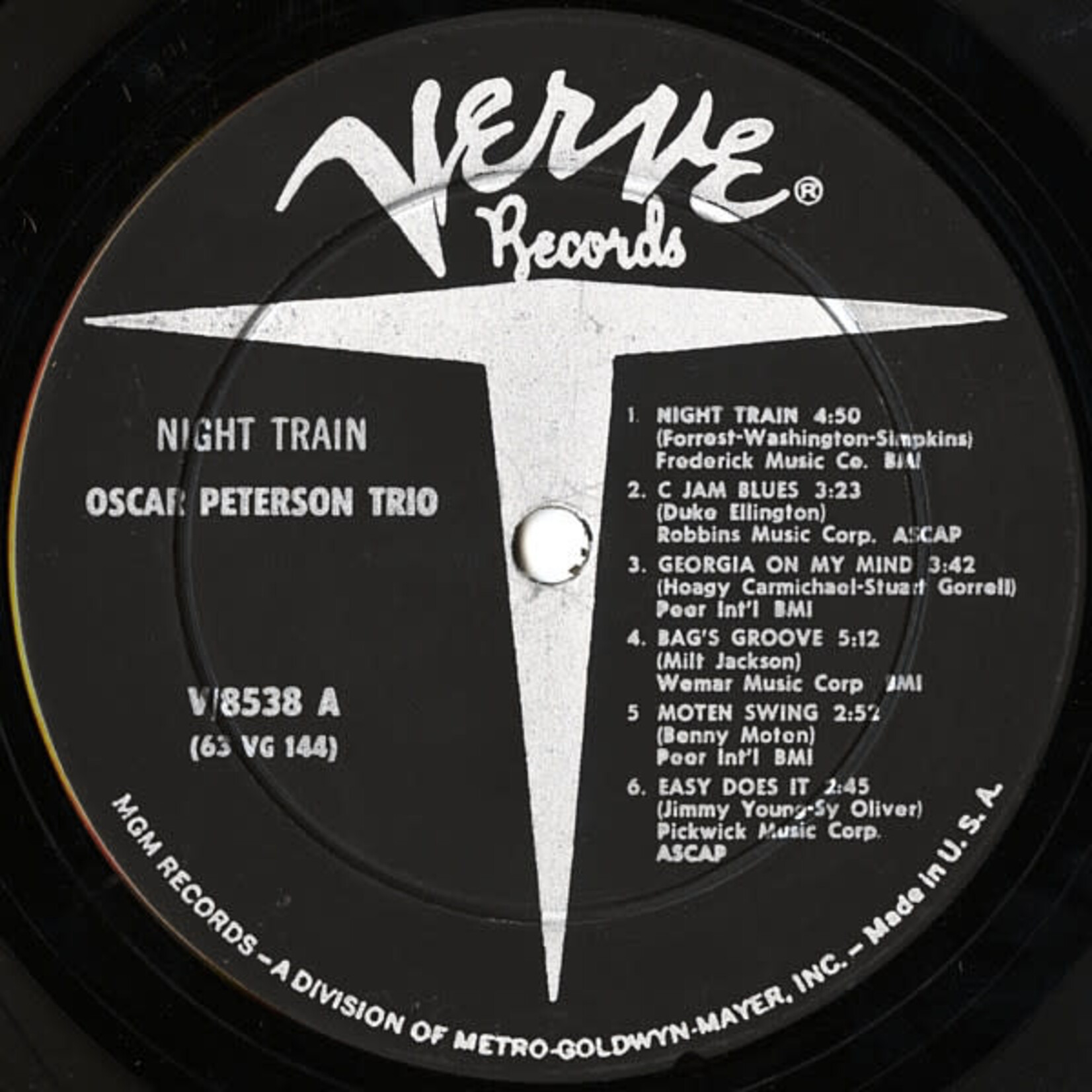 [Kollectible Vinyl] The Oscar Peterson Trio: Night Train [KOLLECTIBLES]
