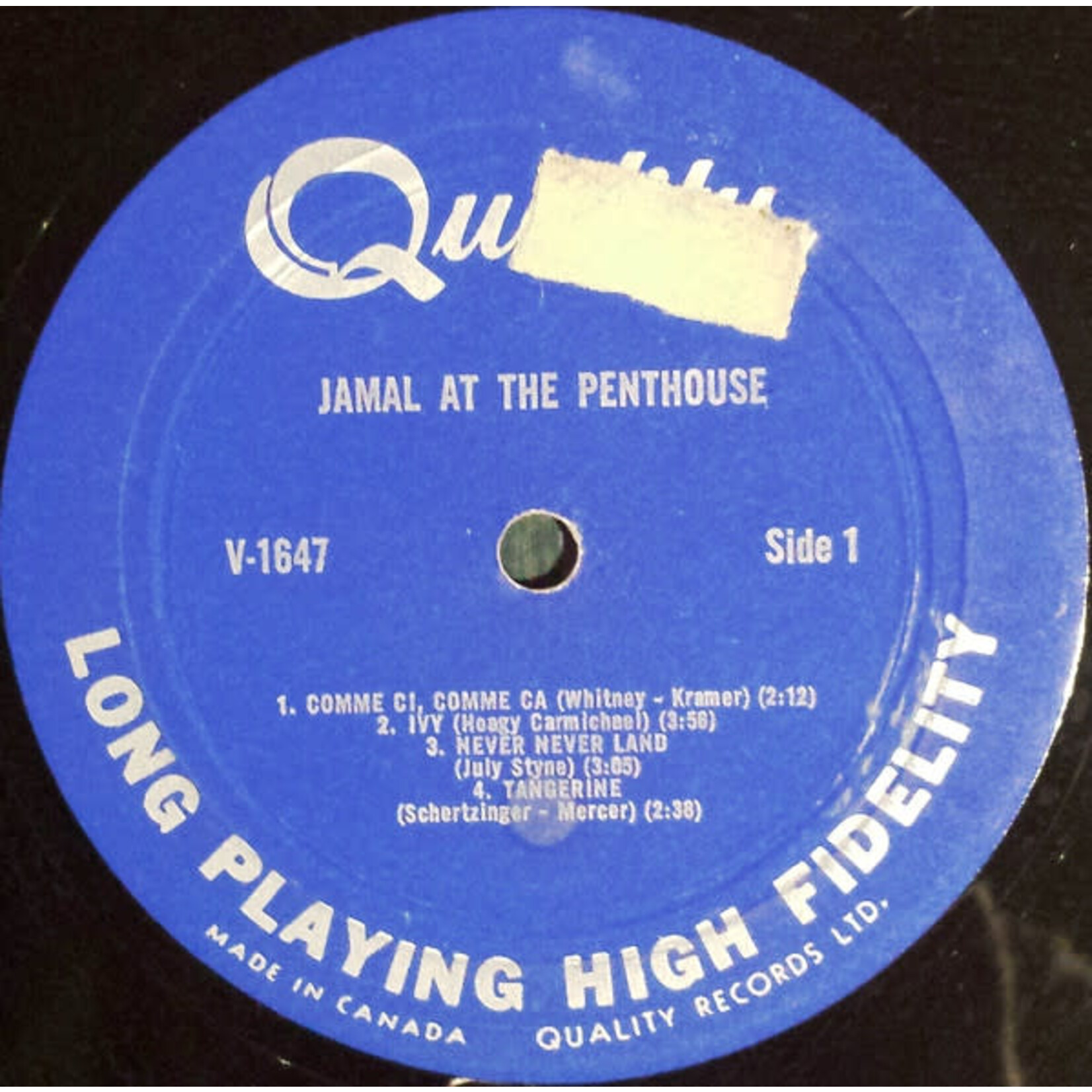 [Kollectible Vinyl] Jamal, Ahmad: Jamal At The Penthouse [KOLLECTIBLES]