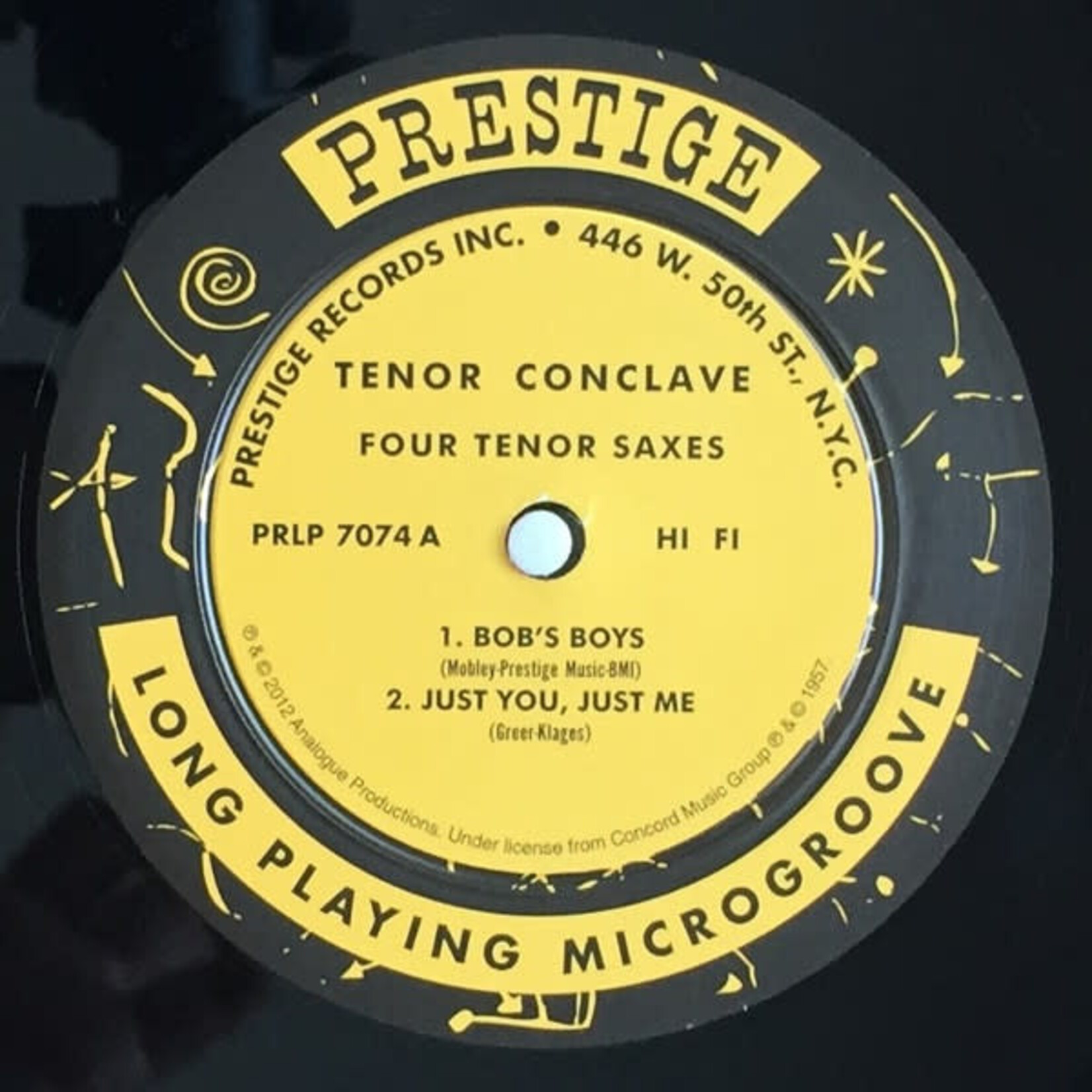 [Kollectible Vinyl] Hank Mobley, Al Cohn, John Coltrane, Zoot Sims: Tenor Conclave [KOLLECTIBLES]
