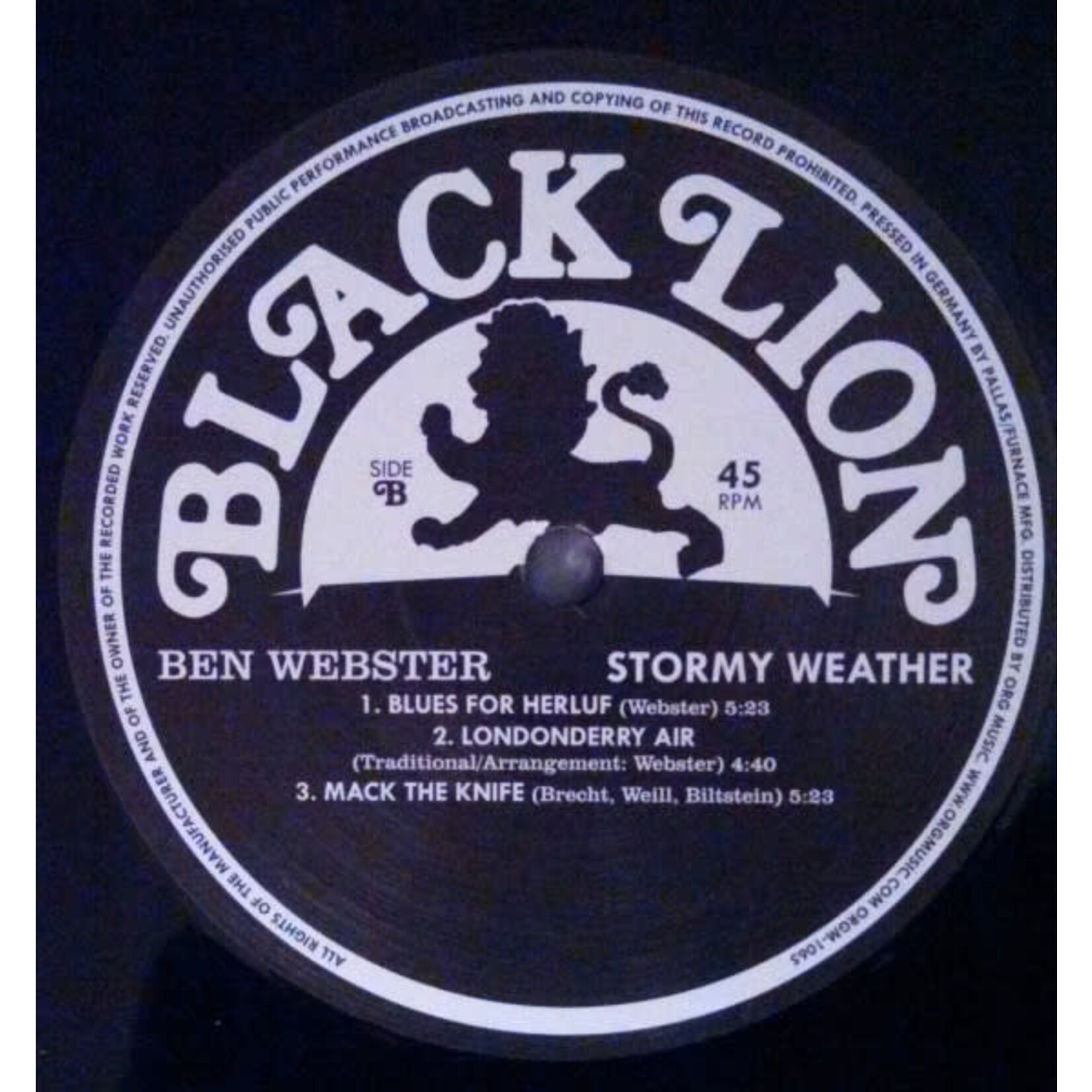 [Kollectibles] Webster, Ben: Stormy Weather [KOLLECTIBLES]