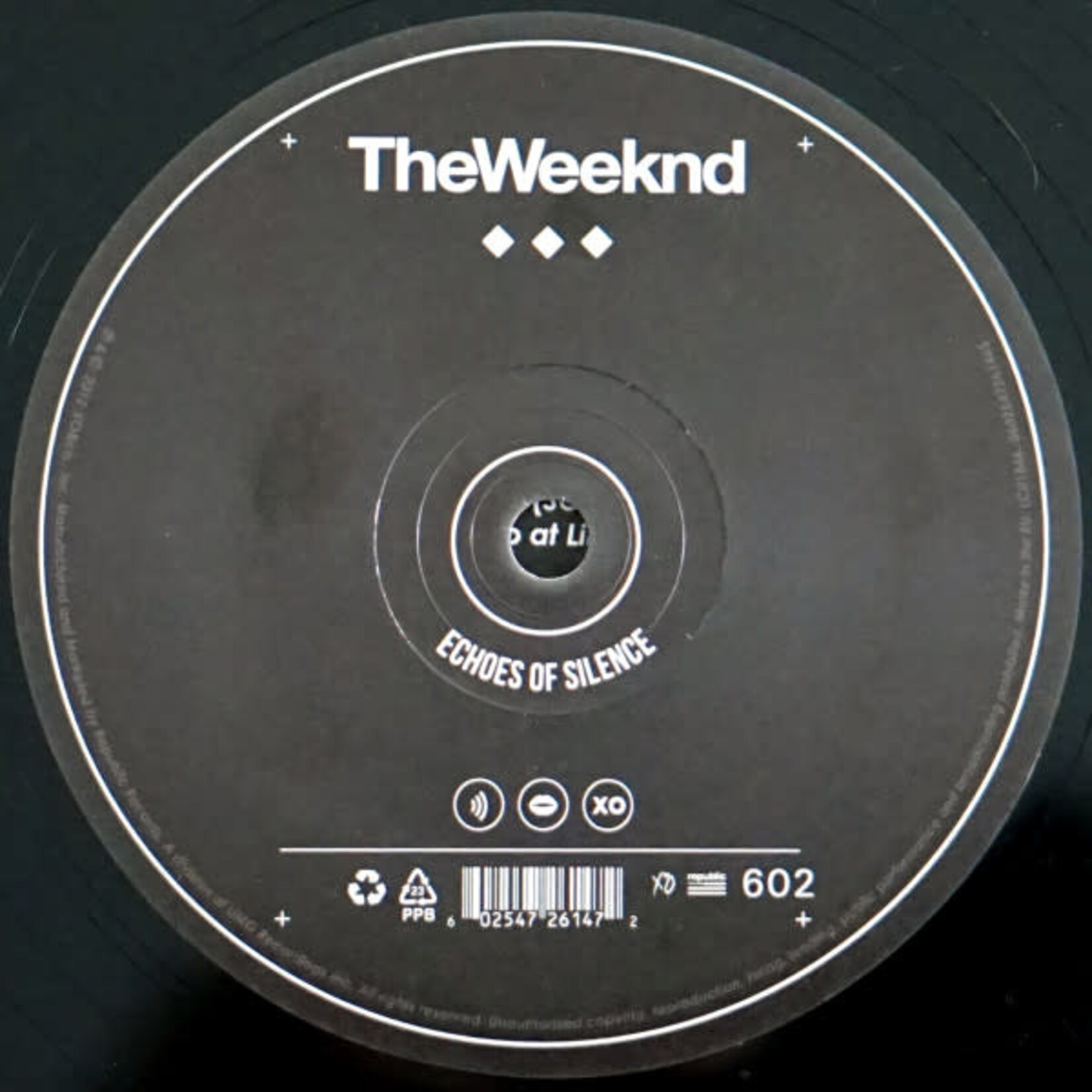 [Kollectible Vinyl] The Weeknd:  Echoes Of Silence [KOLLECTIBLES]