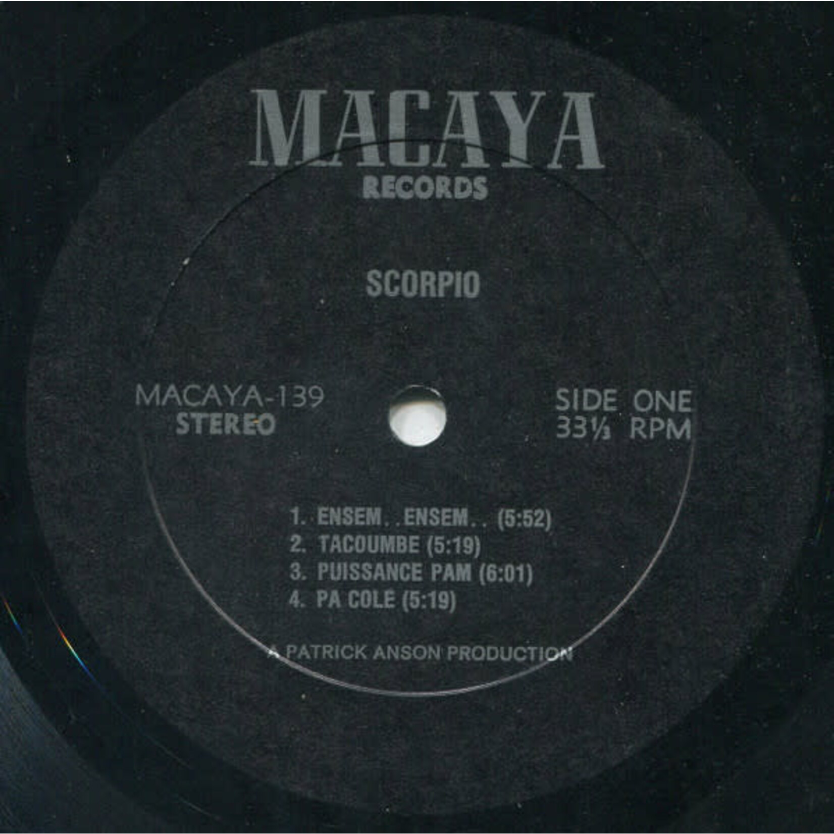 [Kollectible Vinyl] Scorpio: Ensem' ... Ensem'... [KOLLECTIBLES]