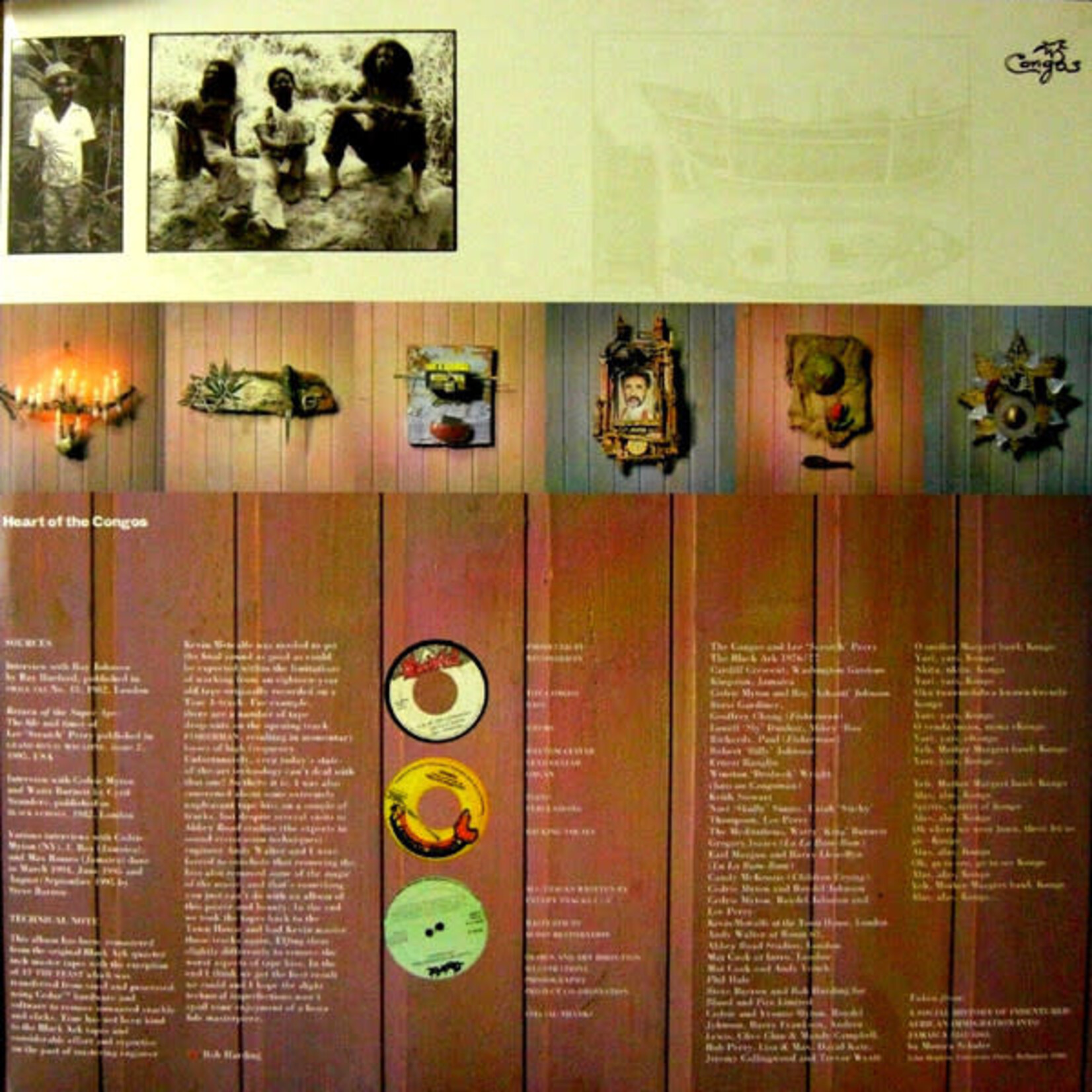 [Kollectibles] The Congos: Heart Of The Congo (2000, UK, VG+)[BLOOD & FIRE]