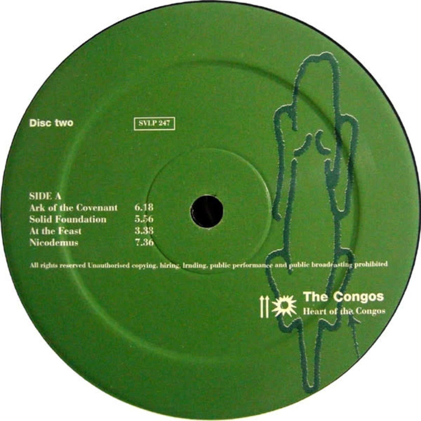 [Kollectibles] The Congos: Heart Of The Congo (2000, UK, VG+)[BLOOD & FIRE]