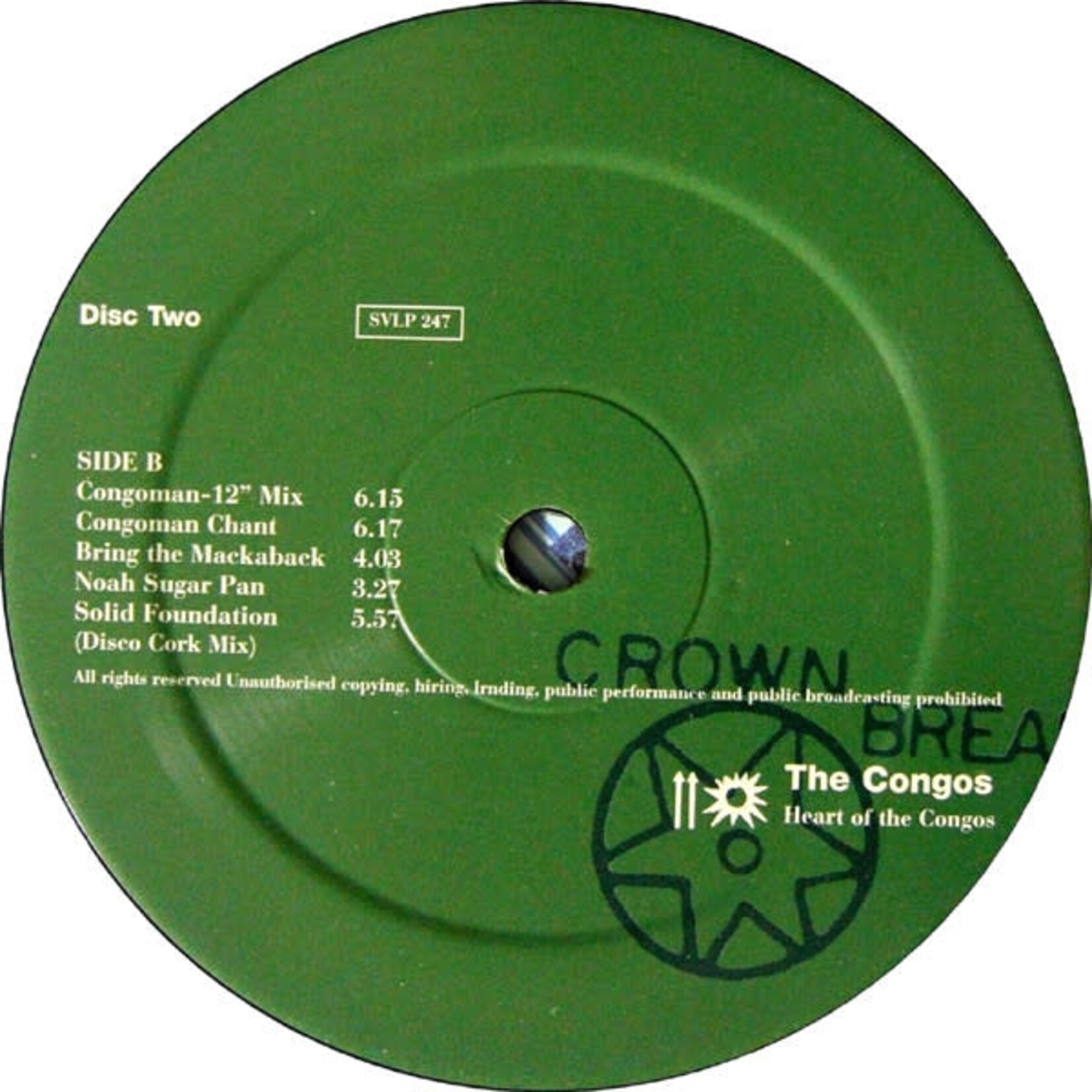 [Kollectibles] The Congos: Heart Of The Congo (2000, UK, VG+)[BLOOD & FIRE]