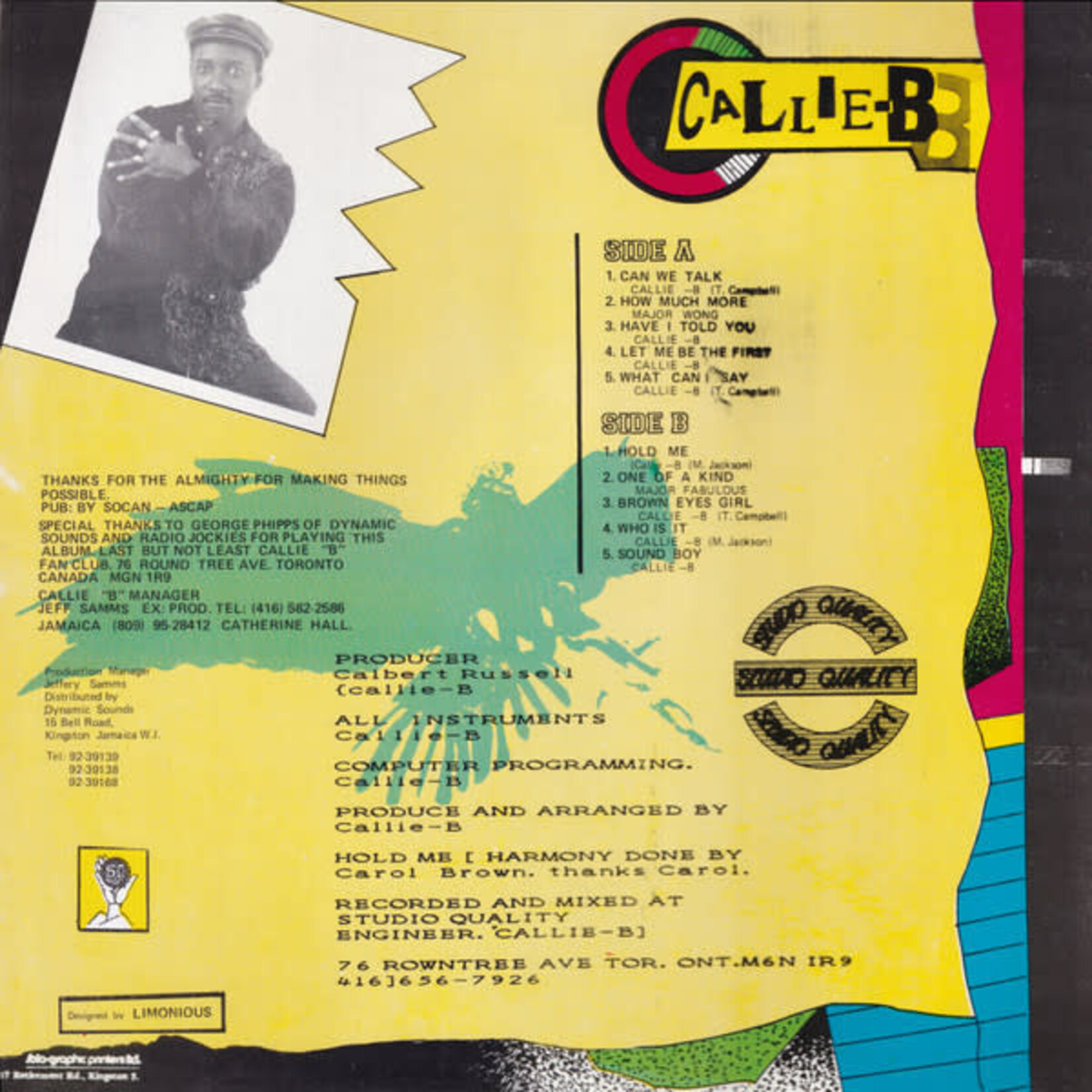 [Kollectible Vinyl] Callie-B: Can We Talk Let Me Be The First [KOLLECTIBLES]