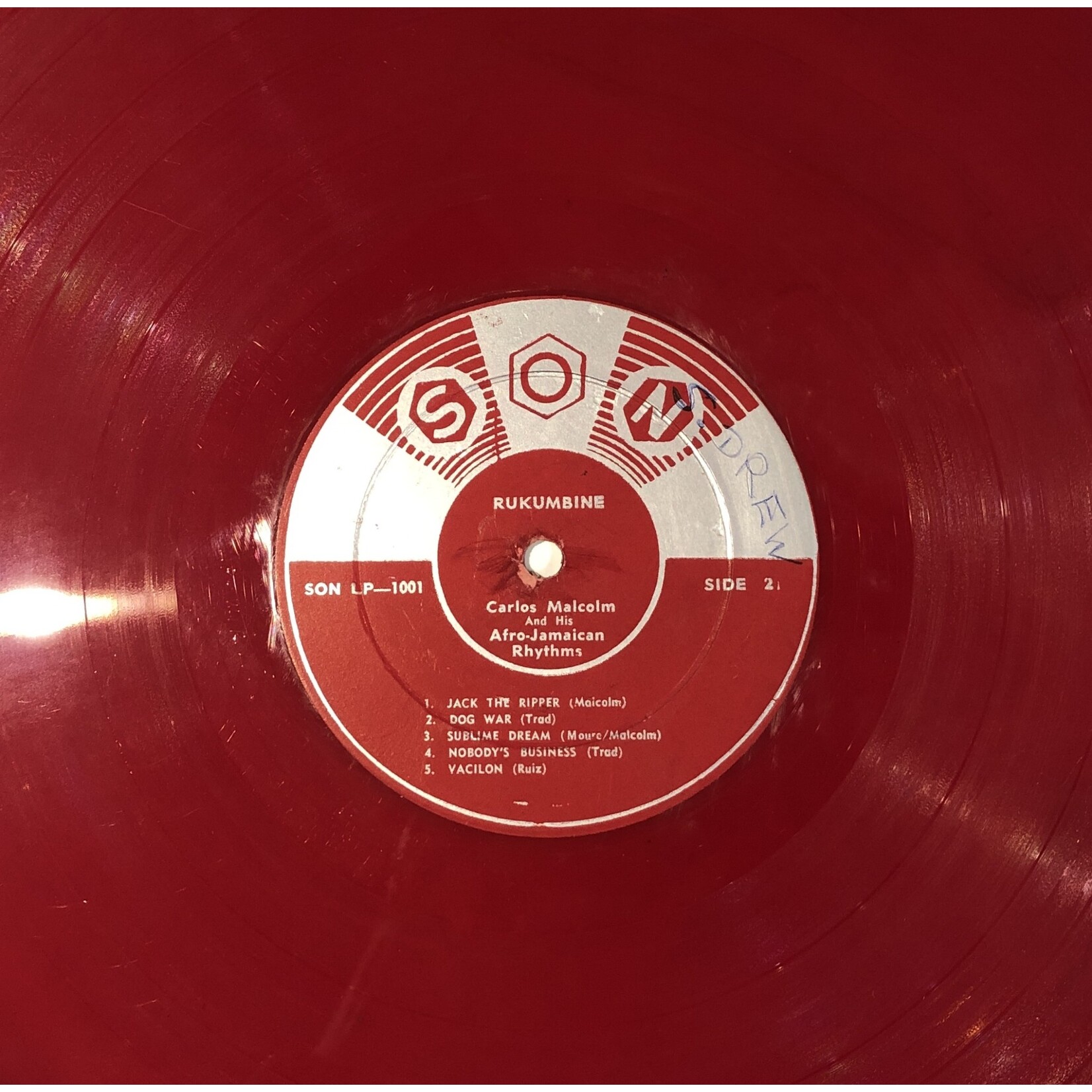 [Kollectible Vinyl] Malcom, Carlos: Rukumbine [KOLLECTIBLES]