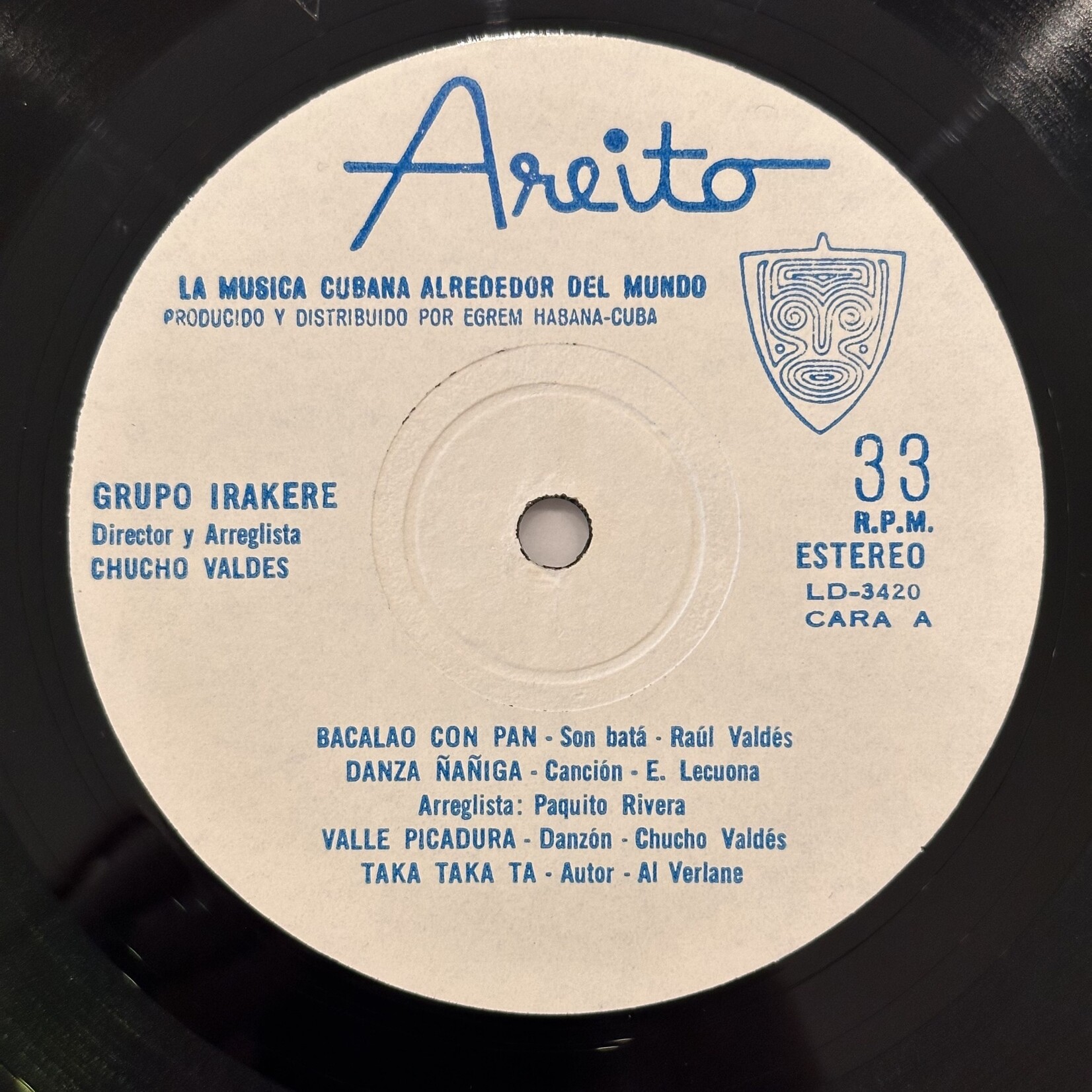 [Kollectible Vinyl] Grupo Irakere: Grupo Irakere [KOLLECTIBLES]