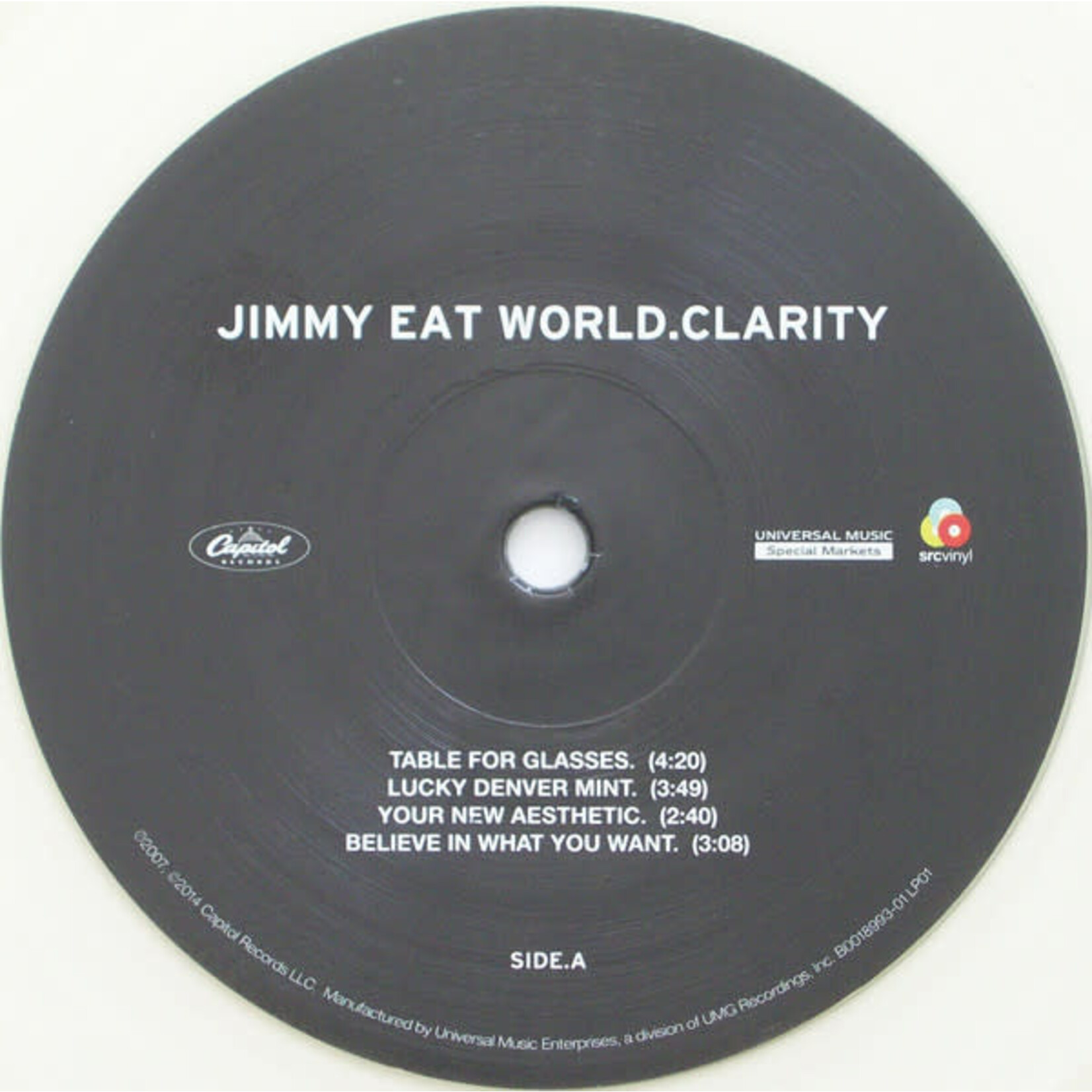 [Kollectible Vinyl] Jimmy Eat World: Clarity