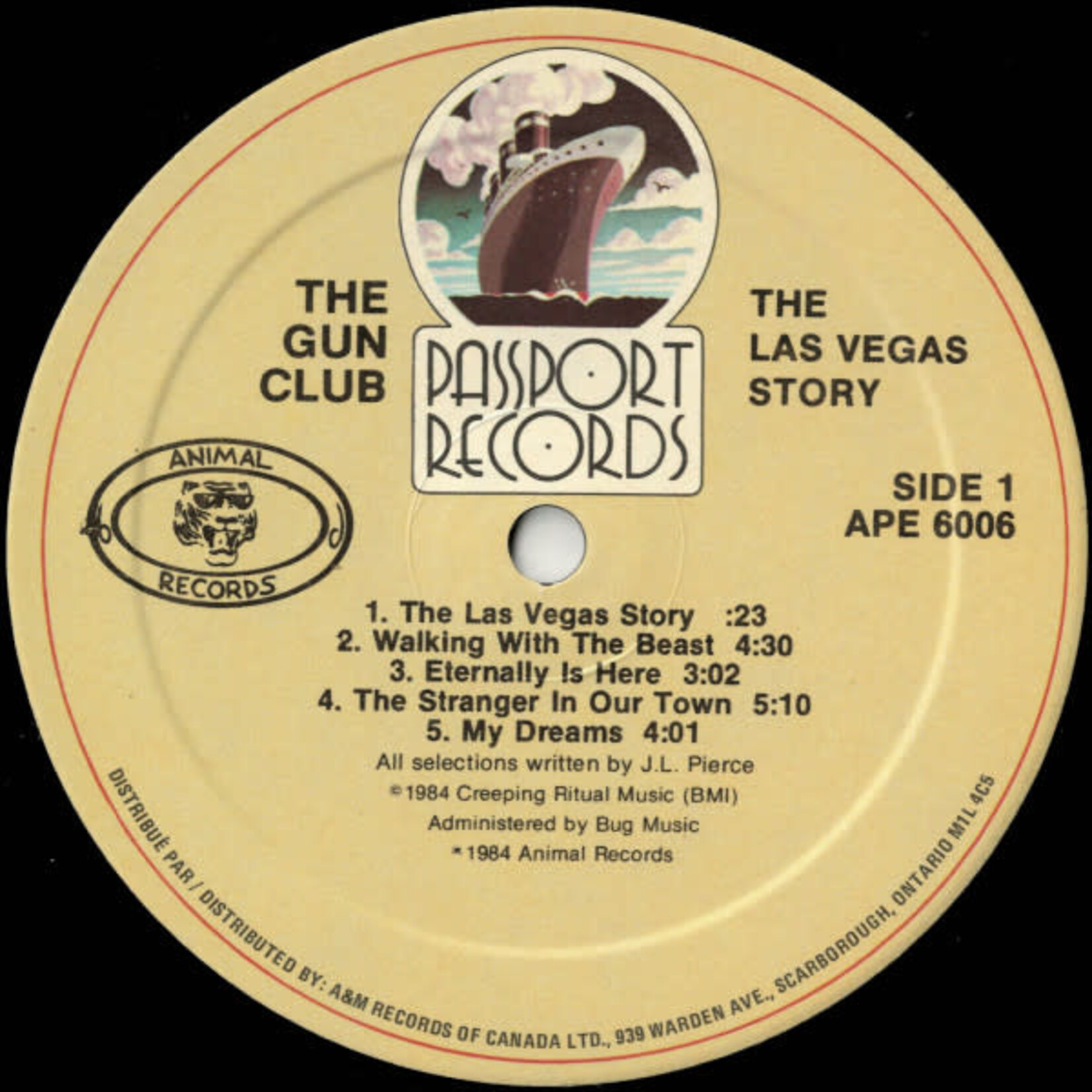 [Kollectible Vinyl] The Gun Club: The Las Vegas Story [KOLLECTIBLES]