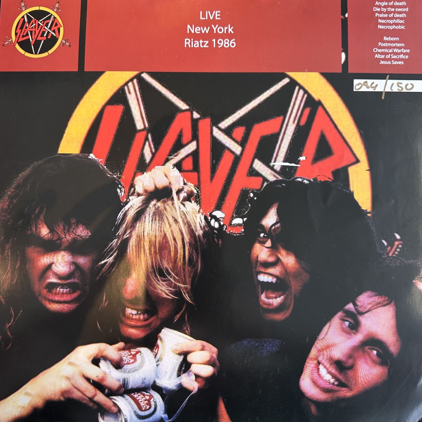 [Kollectibles] Slayer: Live New York Riatz 1986 [KOLLECTIBLES]