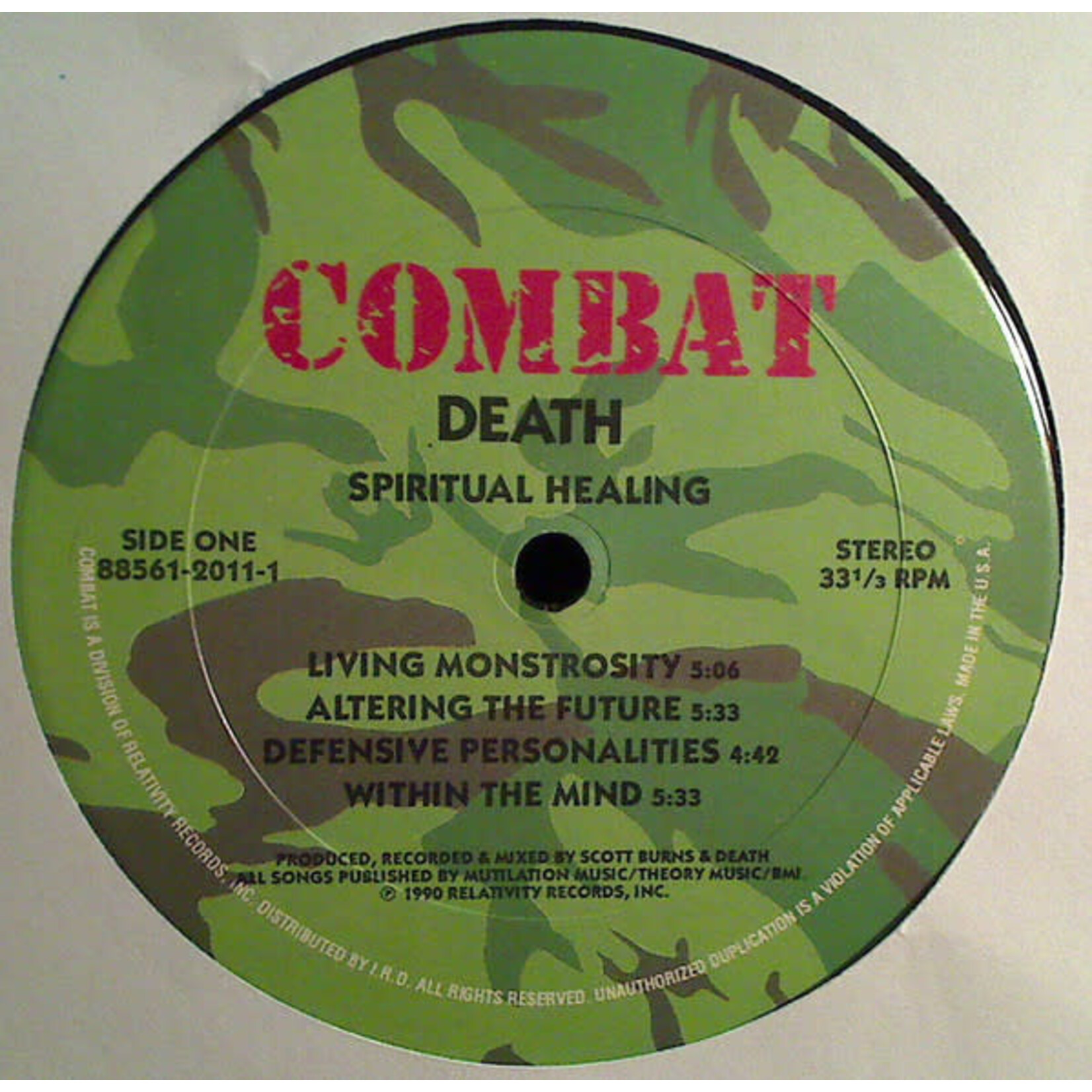 [Kollectible Vinyl] Death: Spiritual Healing [KOLLECTIBLES]