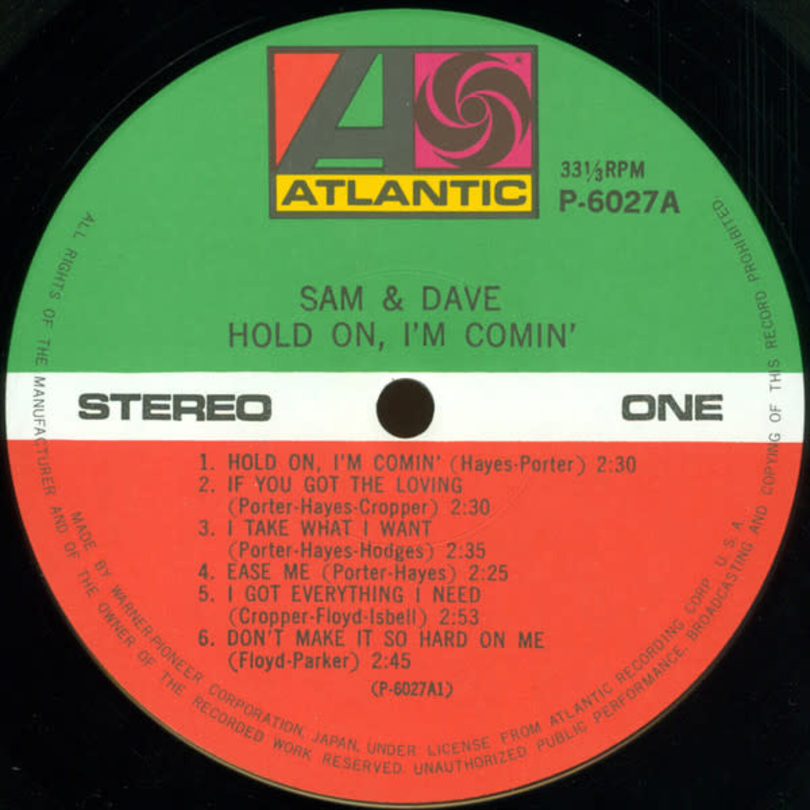 [Kollectible Vinyl] Sam & Dave: Hold On, I'm Comin' [KOLLECTIBLES]