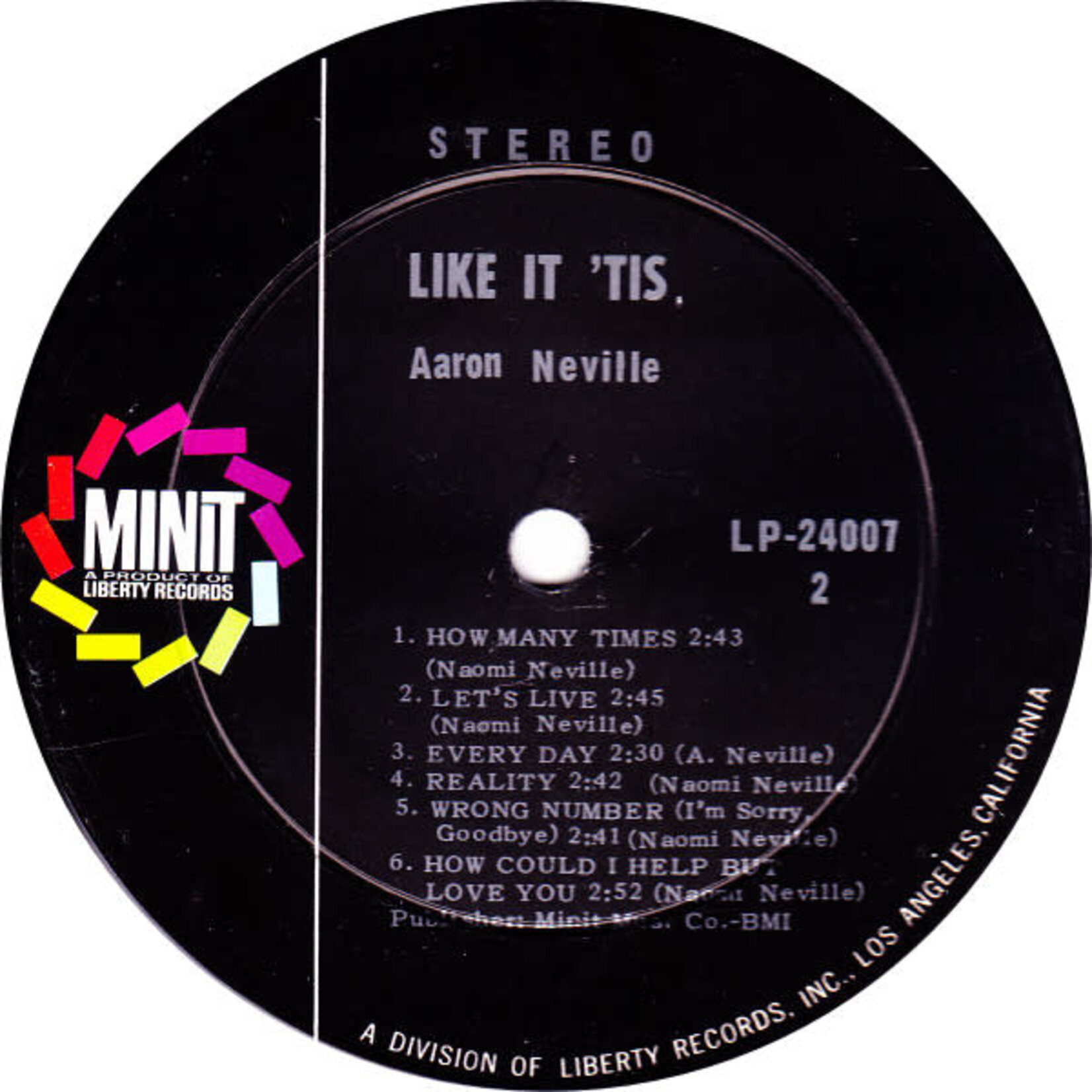 [Kollectible Vinyl] Neville, Aaron: Like It 'Tis [KOLLECTIBLES]