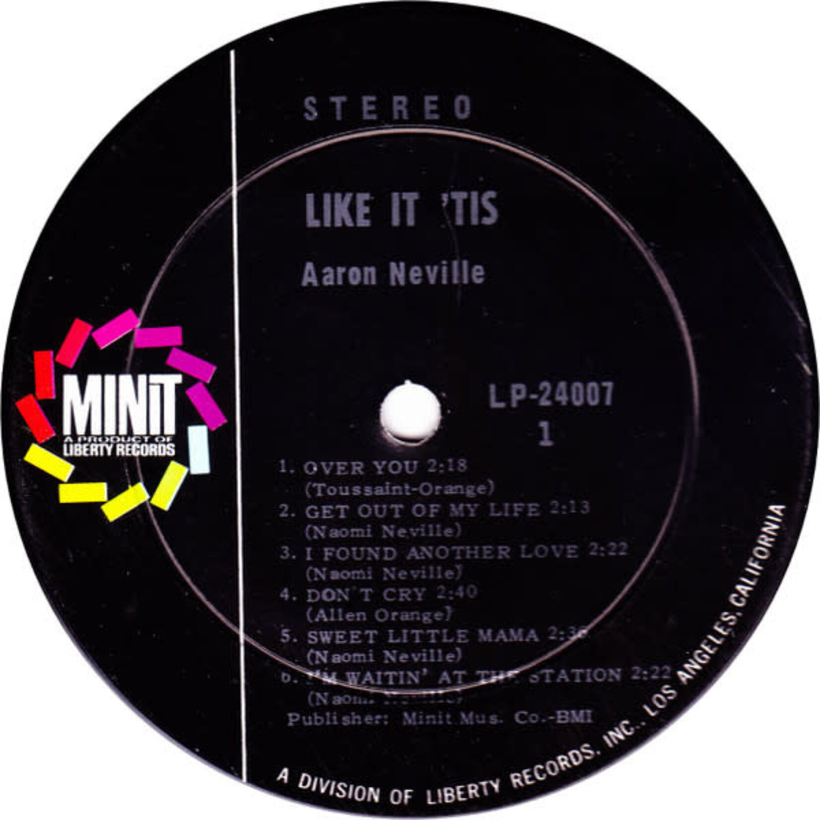 [Kollectible Vinyl] Neville, Aaron: Like It 'Tis [KOLLECTIBLES]