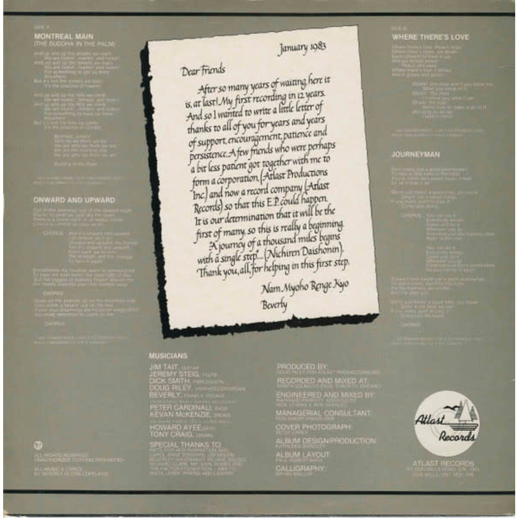 [Kollectible Vinyl] Glenn-Copeland, Beverly: At Last! [KOLLECTIBLES]