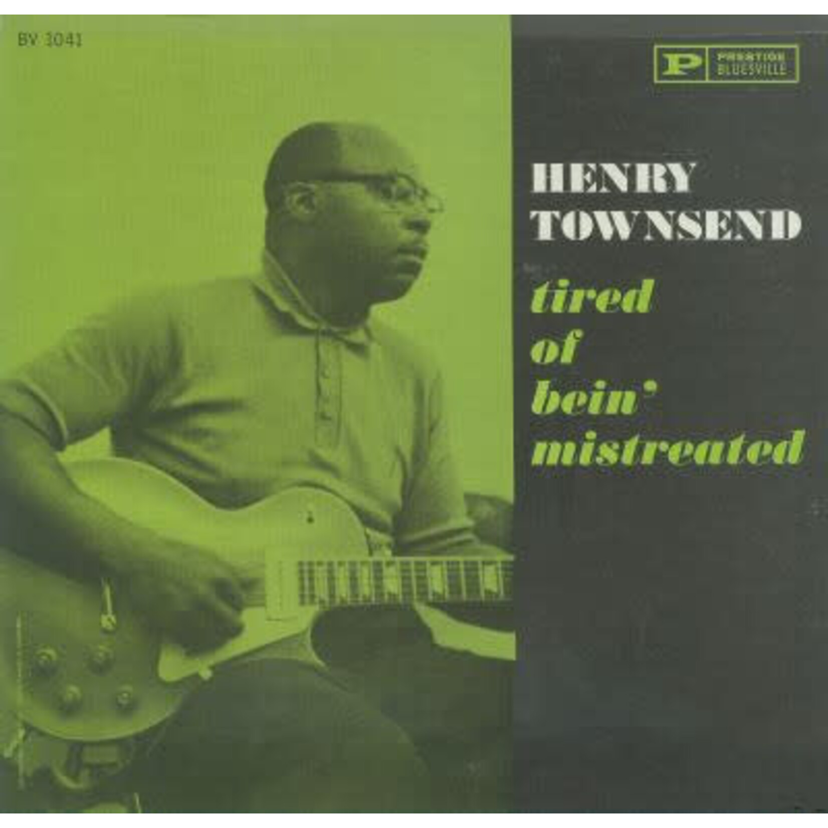 [Kollectible Vinyl] Townsend, Henry: Tired Of Bein’ Mistreated (1967, USA, Blues, VG) [PRESTIGE]