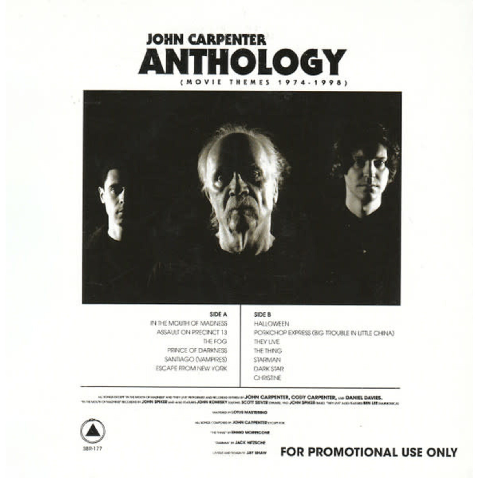 [Kollectible Vinyl] Carpenter, John: Anthology (Movie Themes 1974-1998) [KOLLECTIBLES]