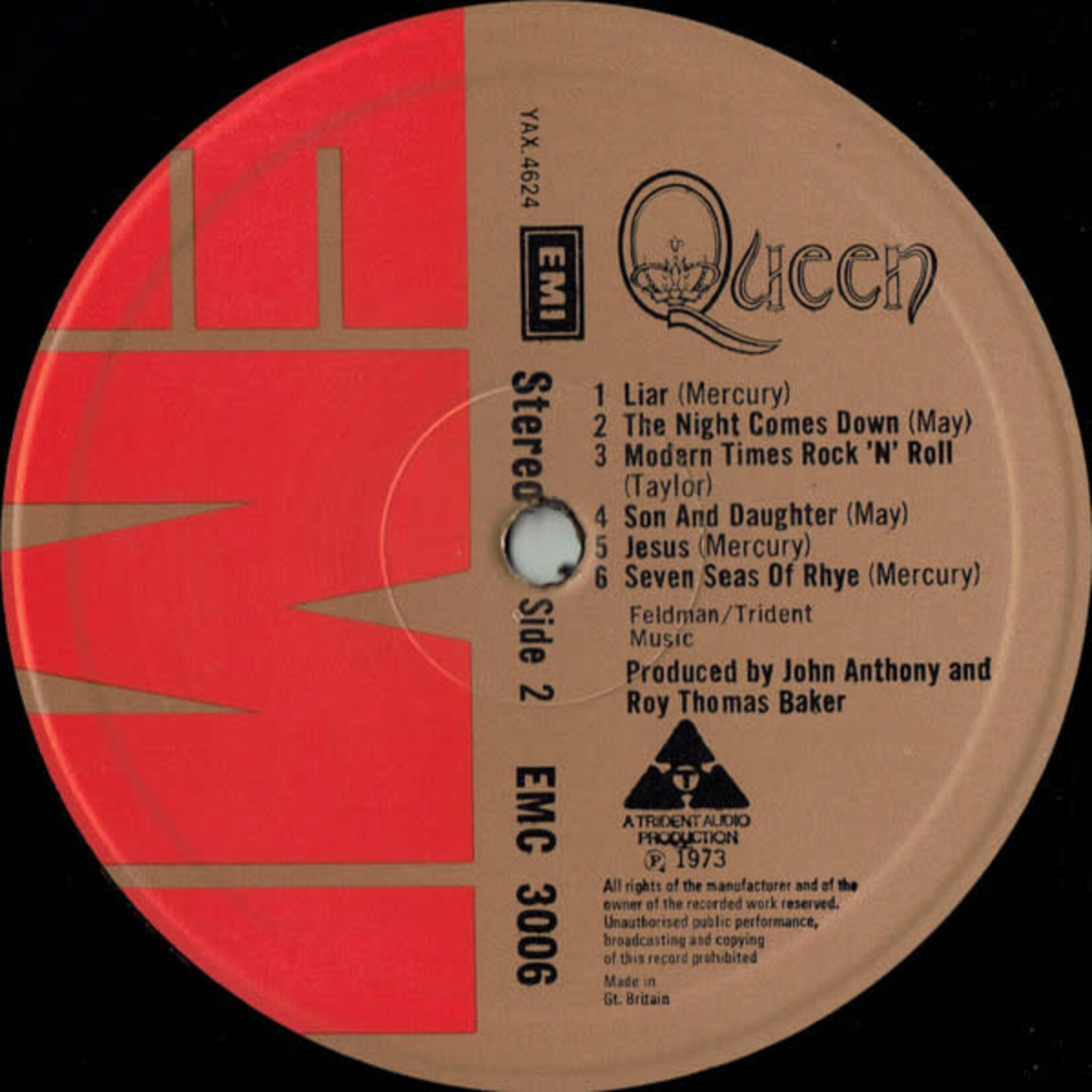 [Kollectible Vinyl] Queen: Self-titled [KOLLECTIBLES]