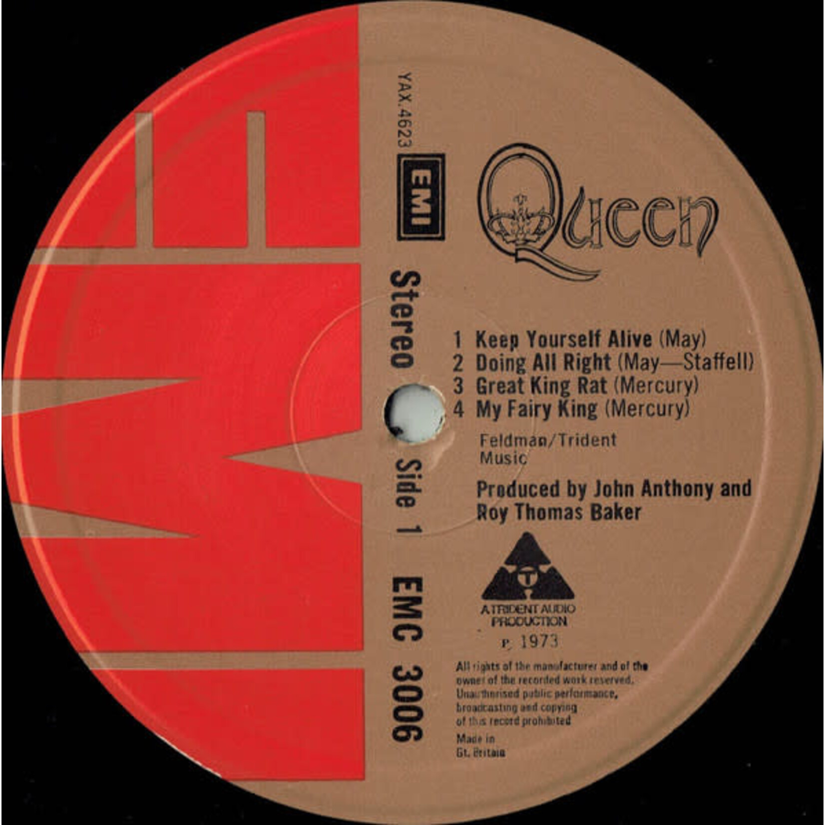 [Kollectible Vinyl] Queen: Self-titled [KOLLECTIBLES]