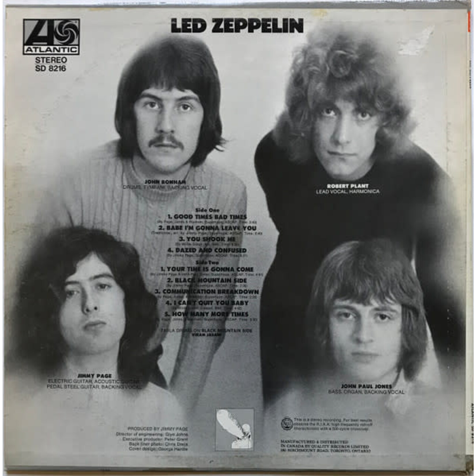 [Kollectible Vinyl] Led Zeppelin: Led Zeppelin (Self-titled) [KOLLECTIBLES]