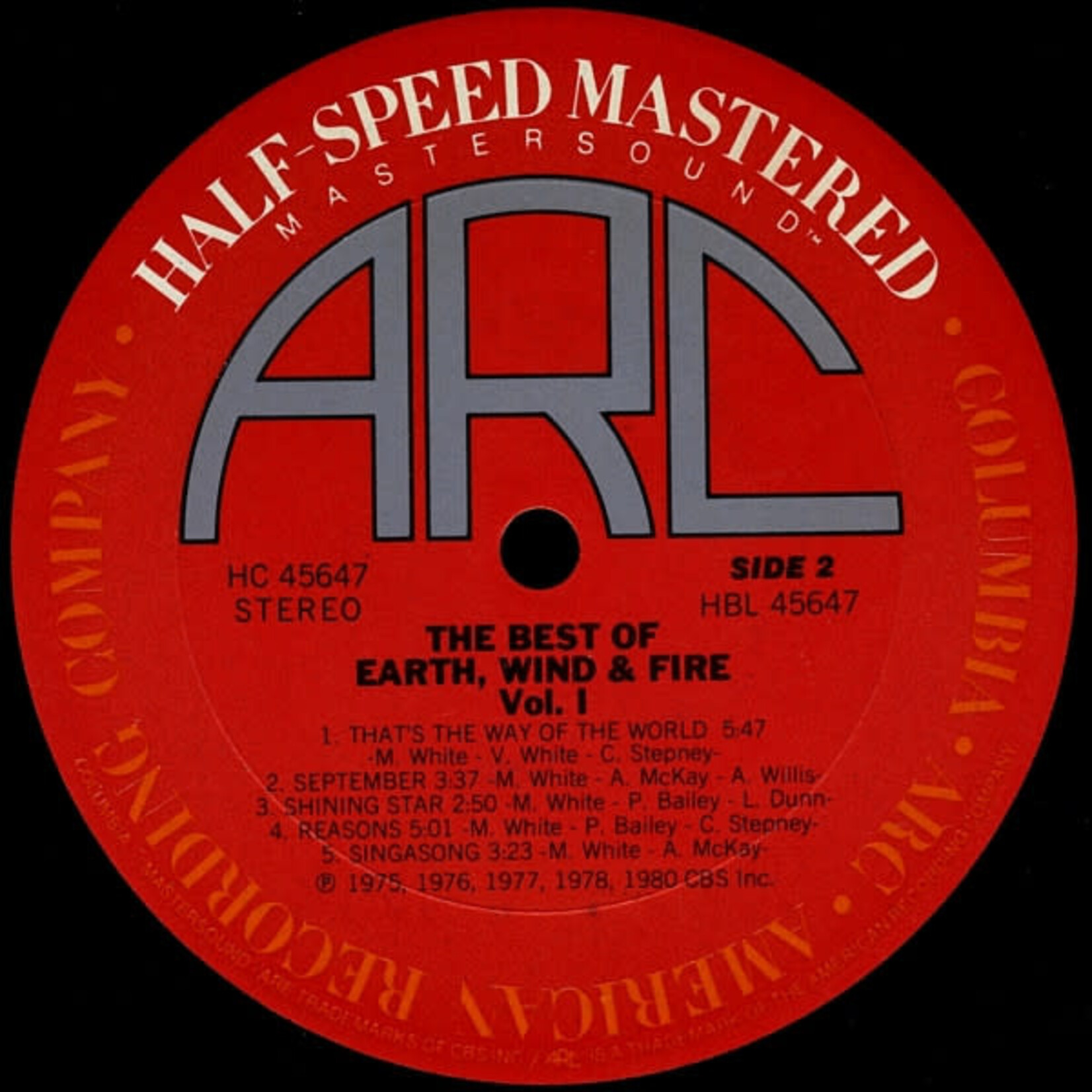 [Kollectible Vinyl] Earth, Wind & Fire: The Best Of Earth Wind & Fire Vol. I [KOLLECTIBLES]