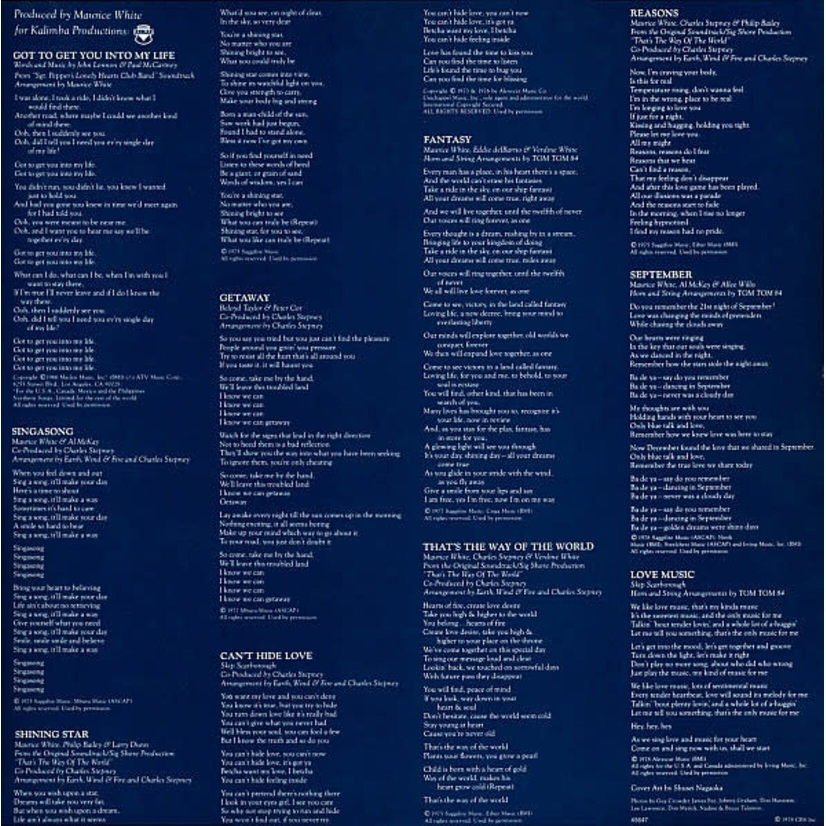 [Kollectible Vinyl] Earth, Wind & Fire: The Best Of Earth Wind & Fire Vol. I [KOLLECTIBLES]