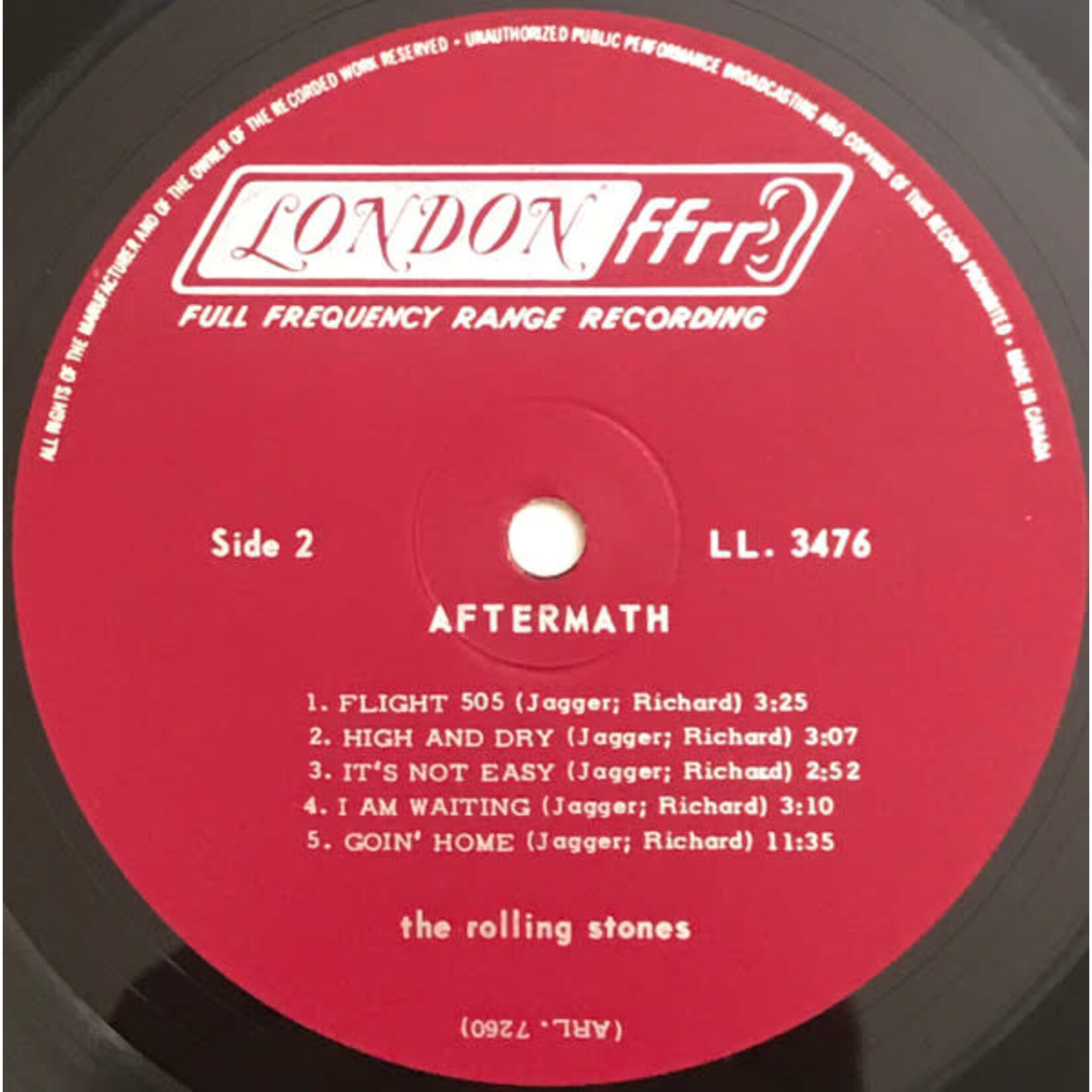 [Kollectible Vinyl] Rolling Stones: Aftermath [KOLLECTIBLES]