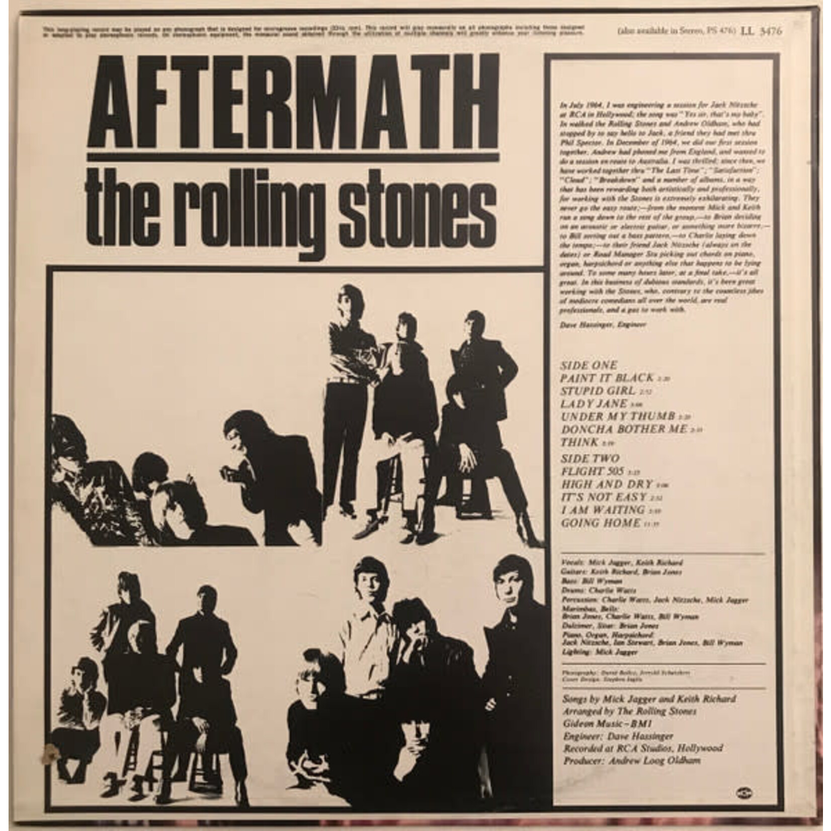 [Kollectible Vinyl] Rolling Stones: Aftermath [KOLLECTIBLES]