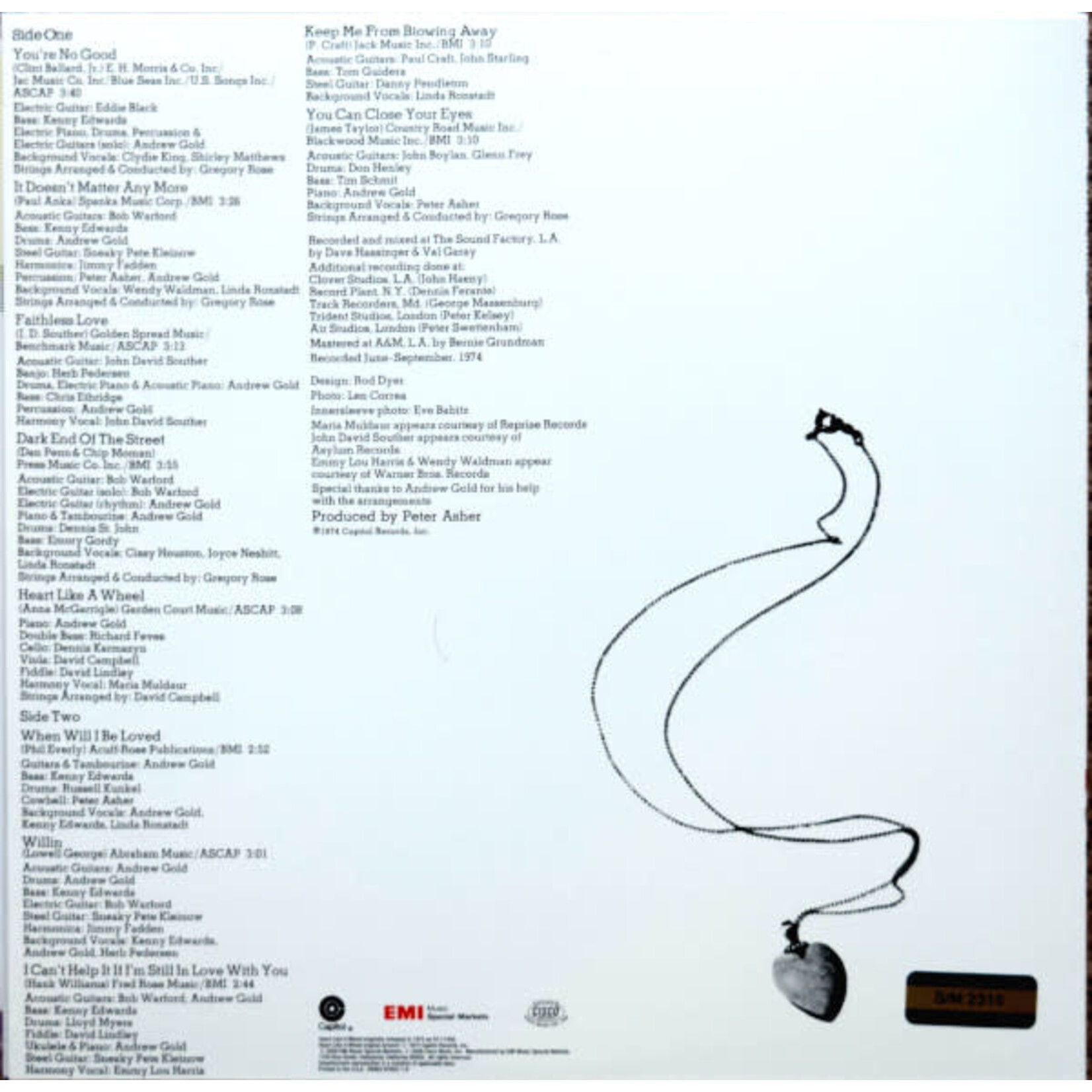 [Kollectible Vinyl] Ronstadt, Linda: Heart Like A Wheel [KOLLECTIBLES]