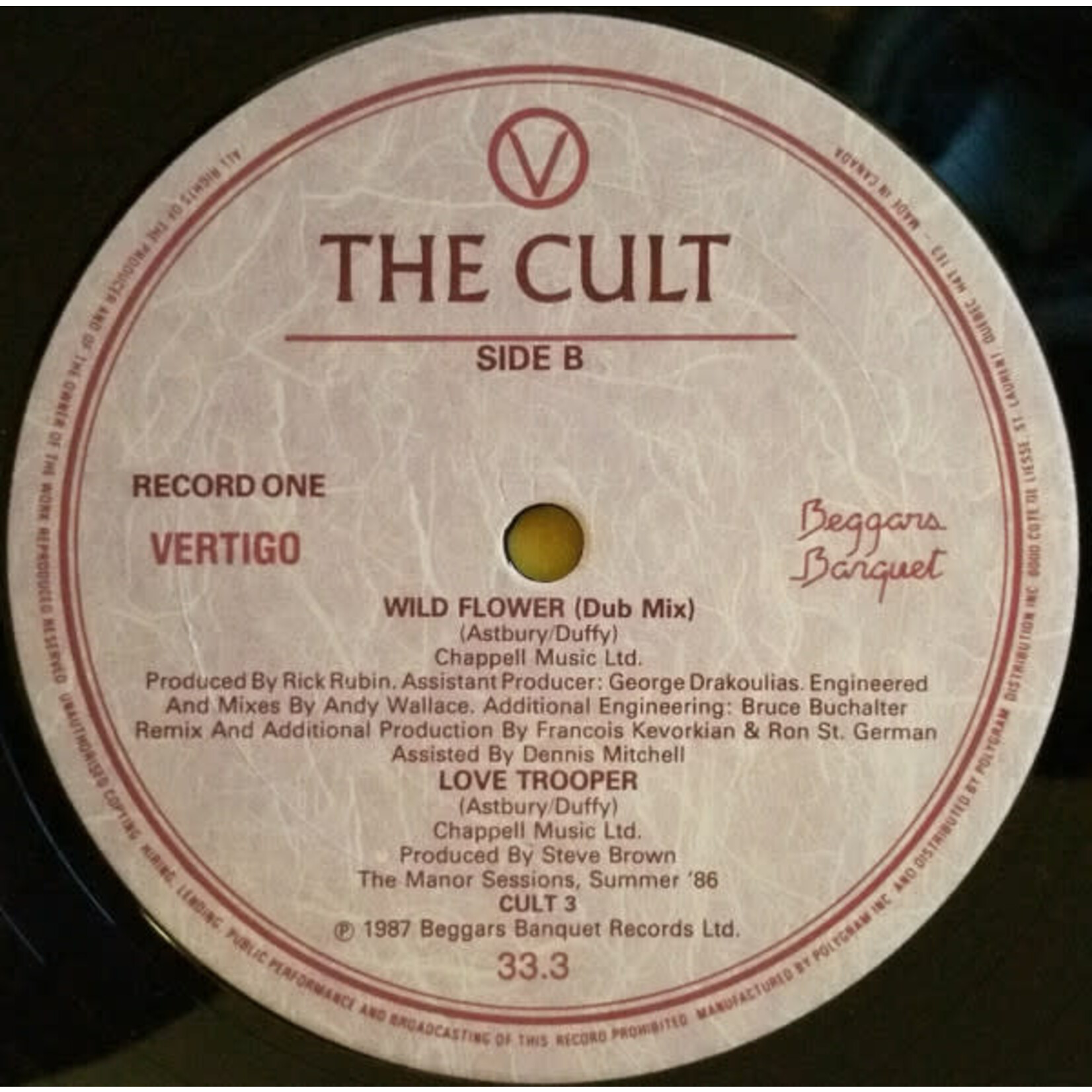 [Kollectible Vinyl] The Cult: Wild Flower [KOLLECTIBLES]